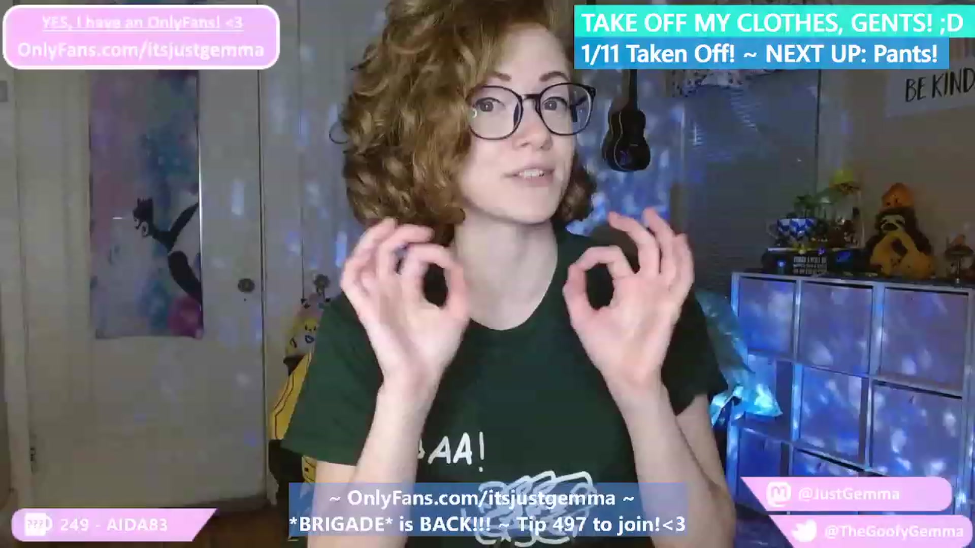 Gallery image thumbnail from JustGemma's myfreecams stream on, 01/31/2023, 02:44 image 5 of 20