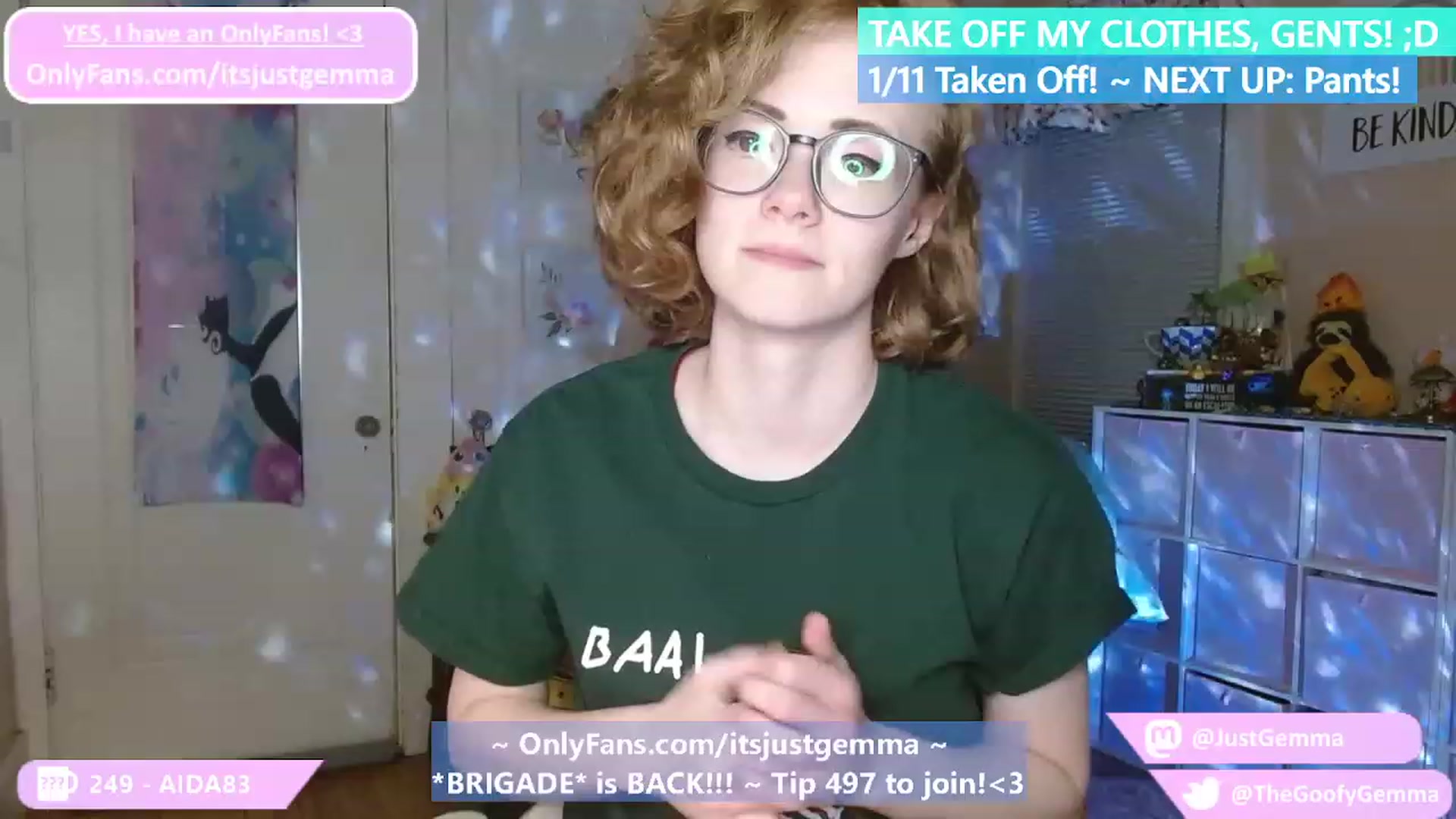 Gallery image thumbnail from JustGemma's myfreecams stream on, 01/31/2023, 02:44 image 6 of 20