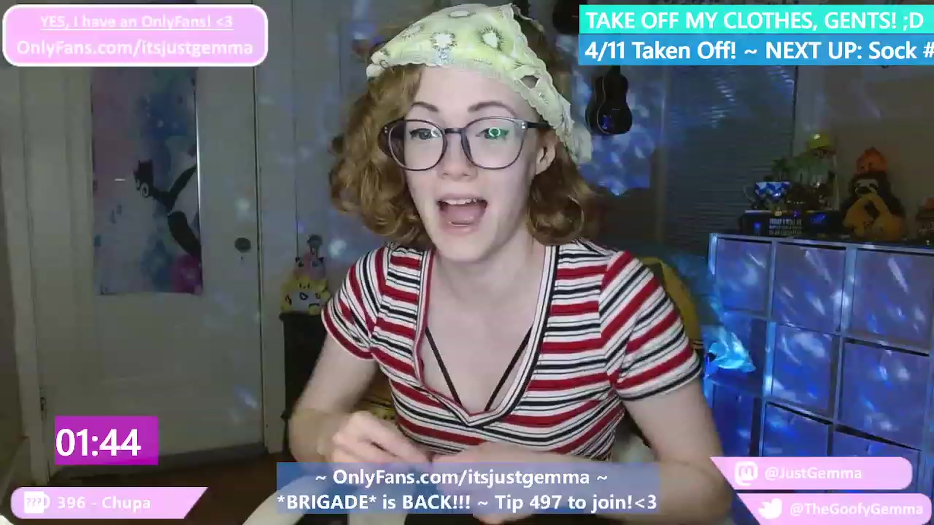 Gallery image thumbnail from JustGemma's myfreecams stream on, 01/31/2023, 02:44 image 12 of 20