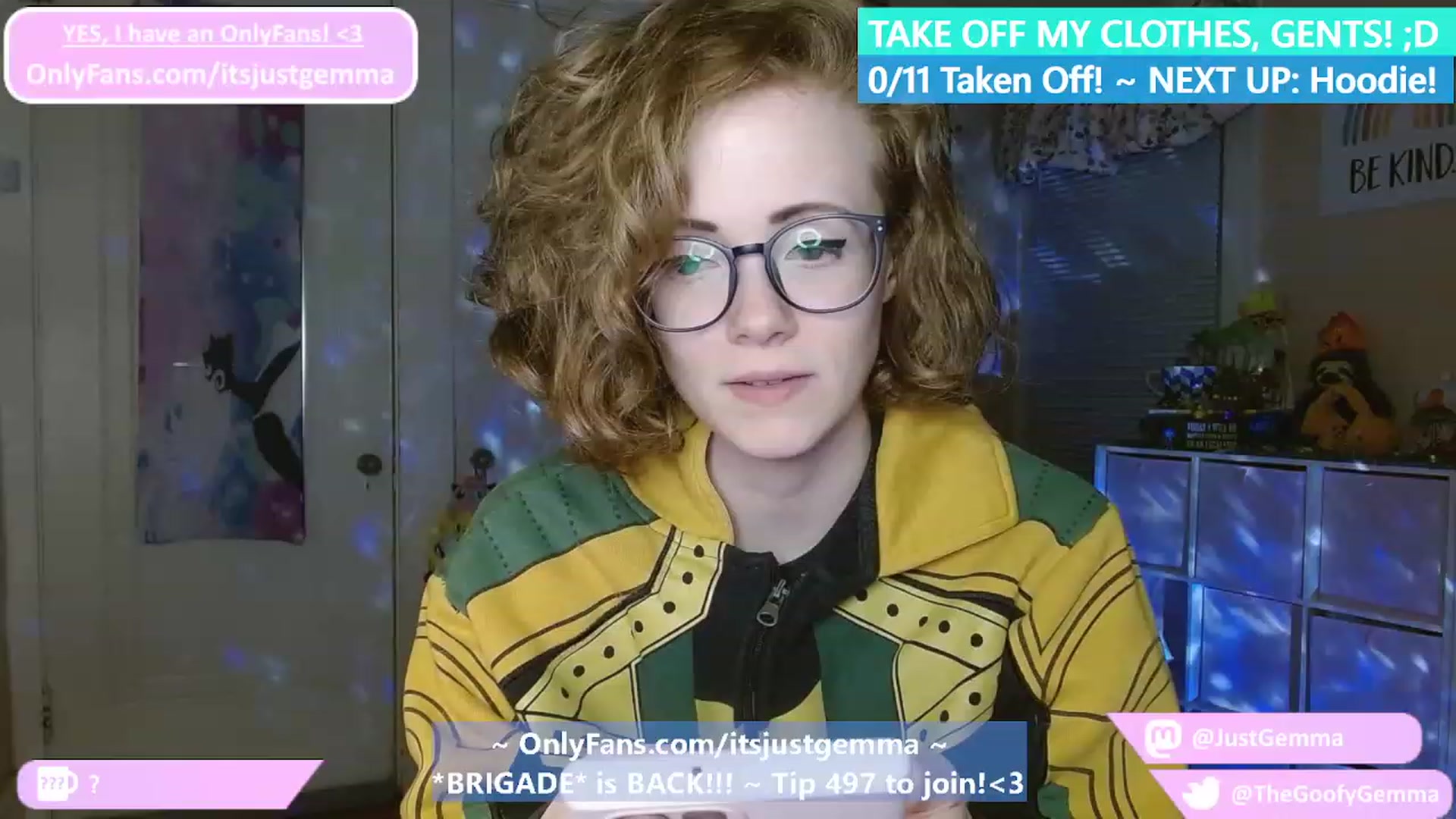 Gallery image thumbnail from JustGemma's myfreecams stream on, 01/31/2023, 02:44 image 2 of 20
