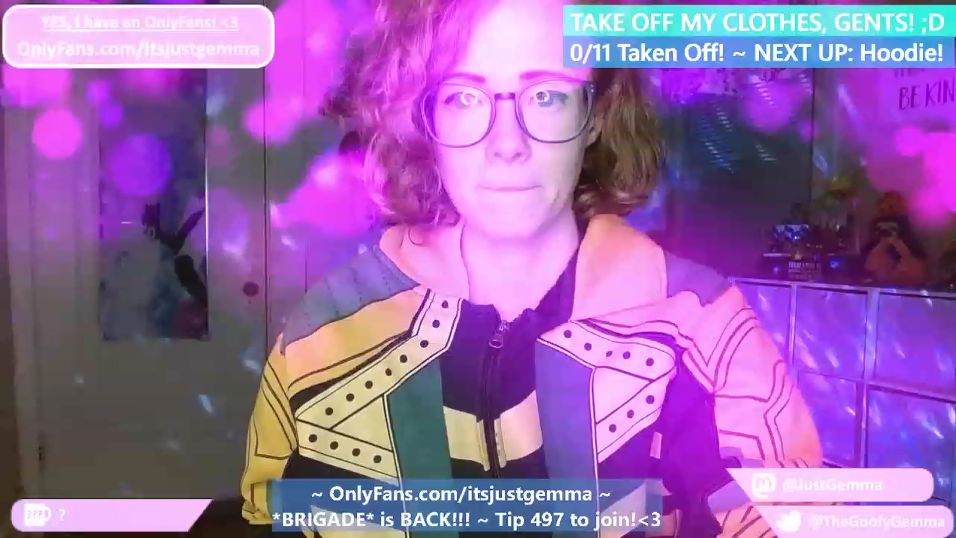 Gallery image thumbnail from JustGemma's myfreecams stream on, 01/31/2023, 02:44 image 1 of 20
