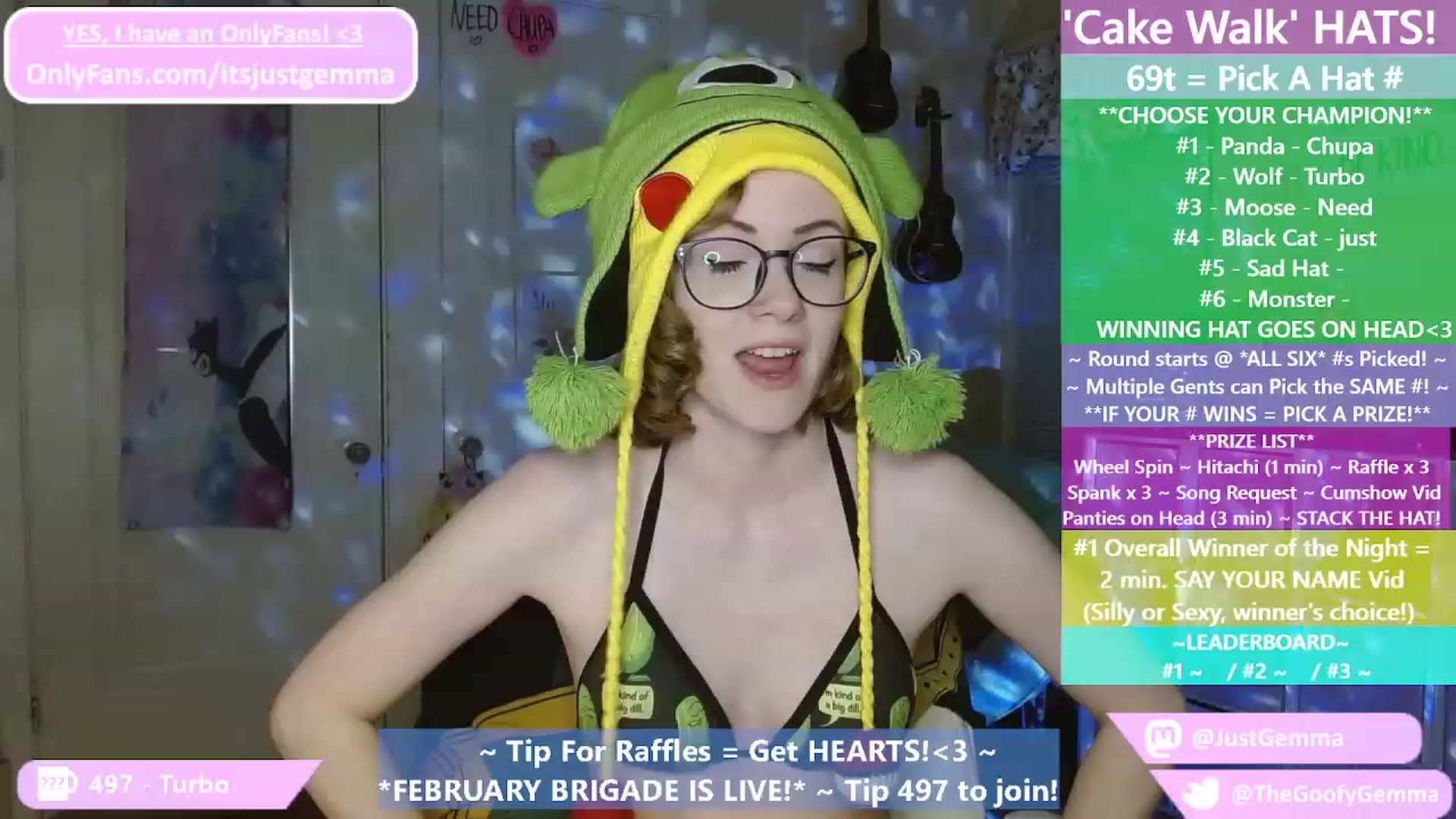 Gallery image thumbnail from JustGemma's myfreecams stream on, 02/04/2023, 03:02 image 1 of 20
