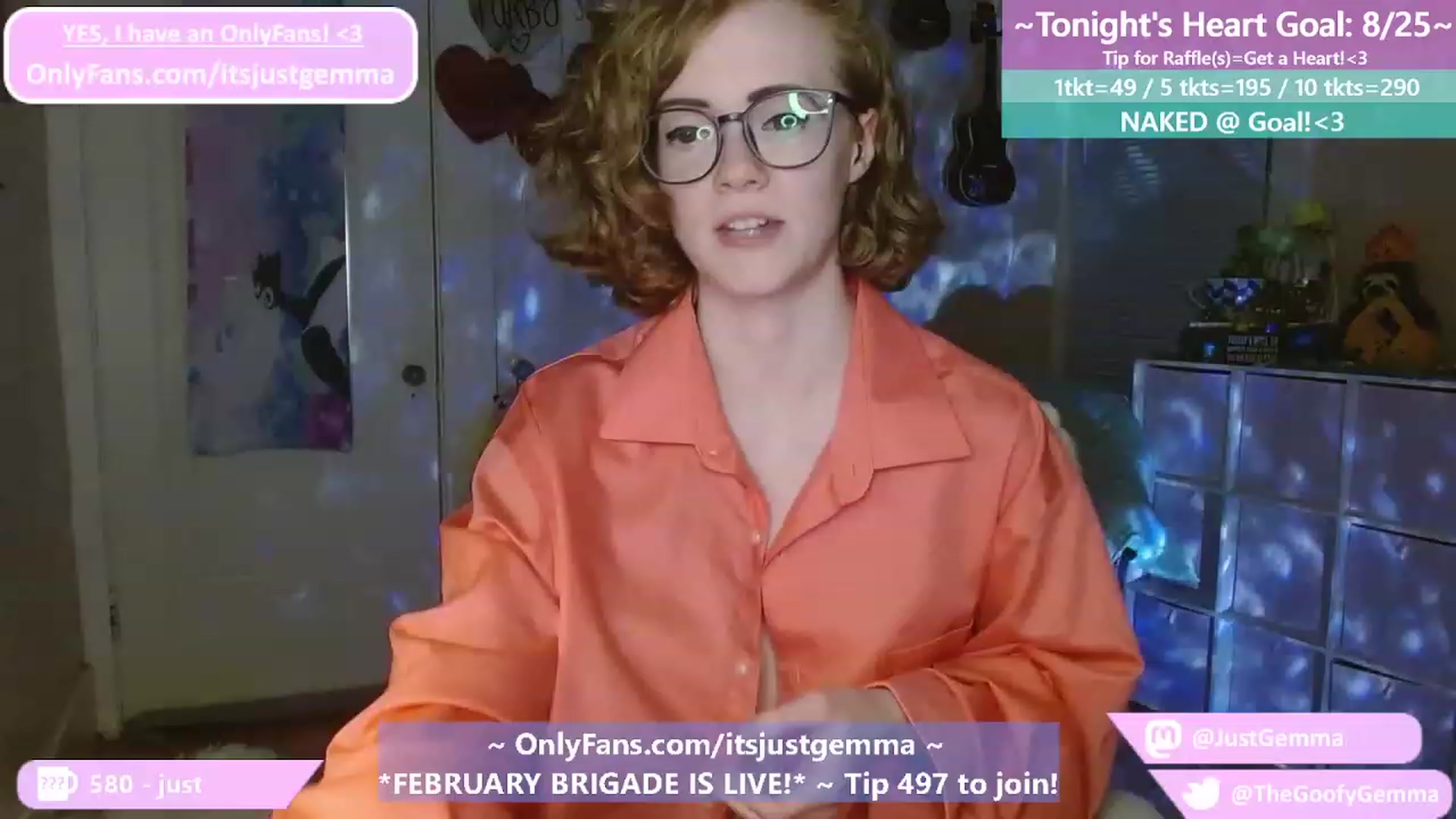 Gallery image thumbnail from JustGemma's myfreecams stream on, 02/07/2023, 02:59 image 8 of 20