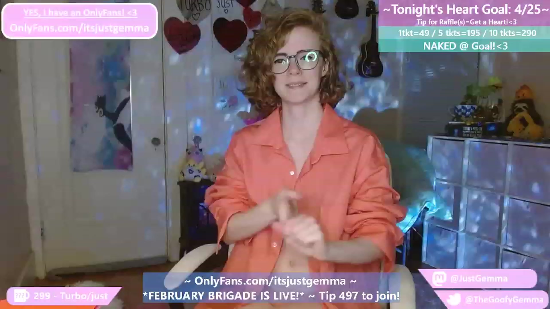 Gallery image thumbnail from JustGemma's myfreecams stream on, 02/07/2023, 02:59 image 4 of 20
