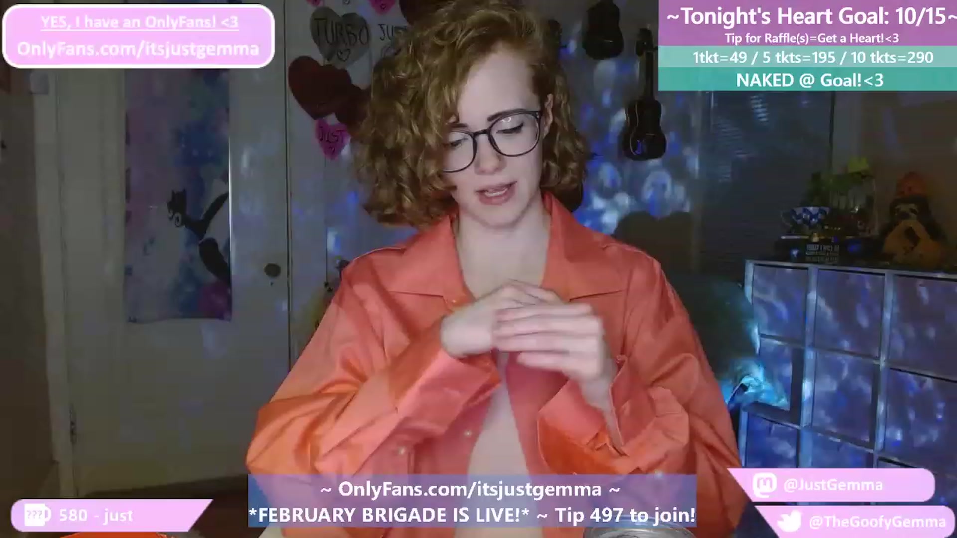 Gallery image thumbnail from JustGemma's myfreecams stream on, 02/07/2023, 02:59 image 10 of 20