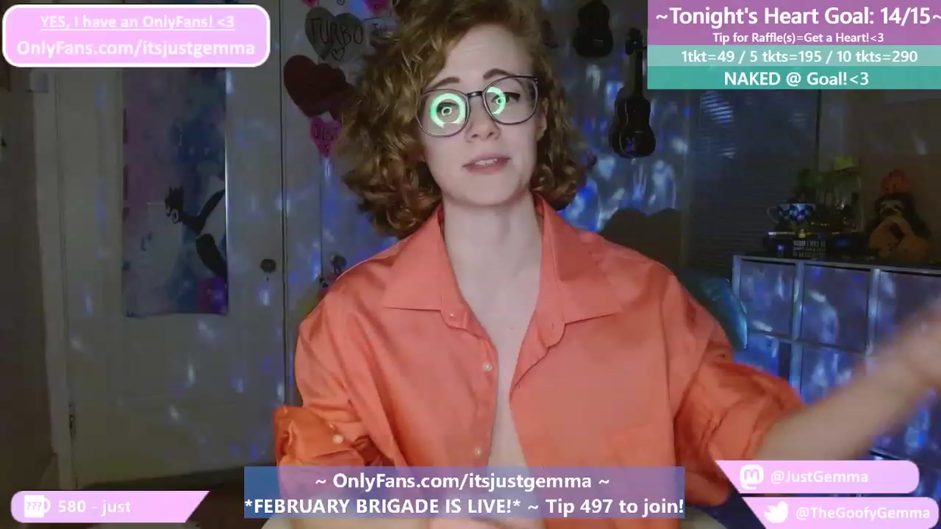 Gallery image thumbnail from JustGemma's myfreecams stream on, 02/07/2023, 02:59 image 13 of 20