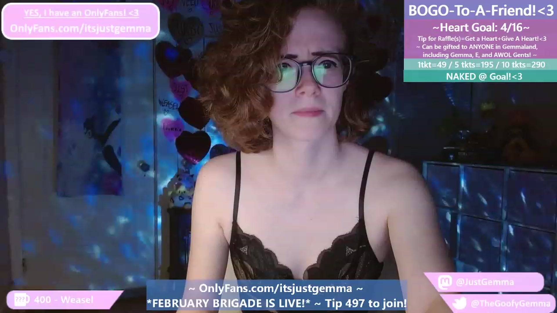 Gallery image thumbnail from JustGemma's myfreecams stream on, 02/14/2023, 03:03 image 7 of 20