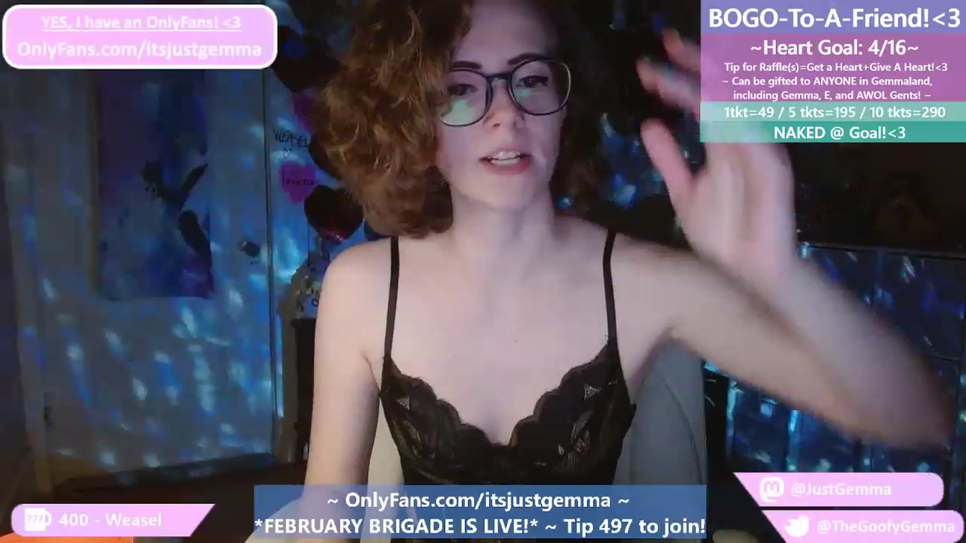 Gallery image thumbnail from JustGemma's myfreecams stream on, 02/14/2023, 03:03 image 9 of 20