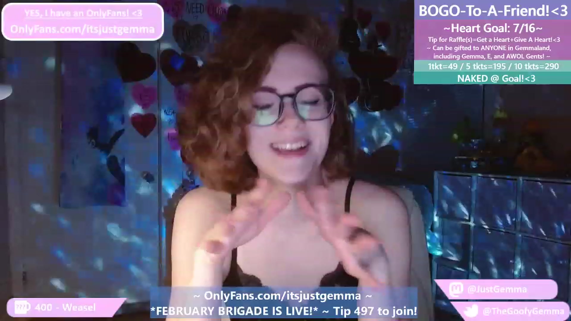 Gallery image thumbnail from JustGemma's myfreecams stream on, 02/14/2023, 03:03 image 13 of 20