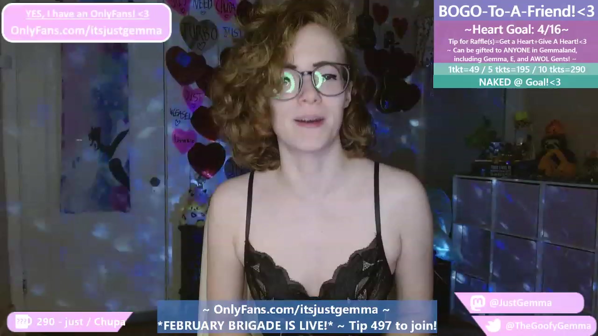 Gallery image thumbnail from JustGemma's myfreecams stream on, 02/14/2023, 03:03 image 5 of 20