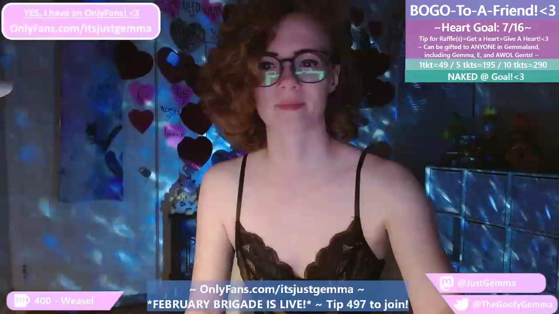 Gallery image thumbnail from JustGemma's myfreecams stream on, 02/14/2023, 03:03 image 15 of 20