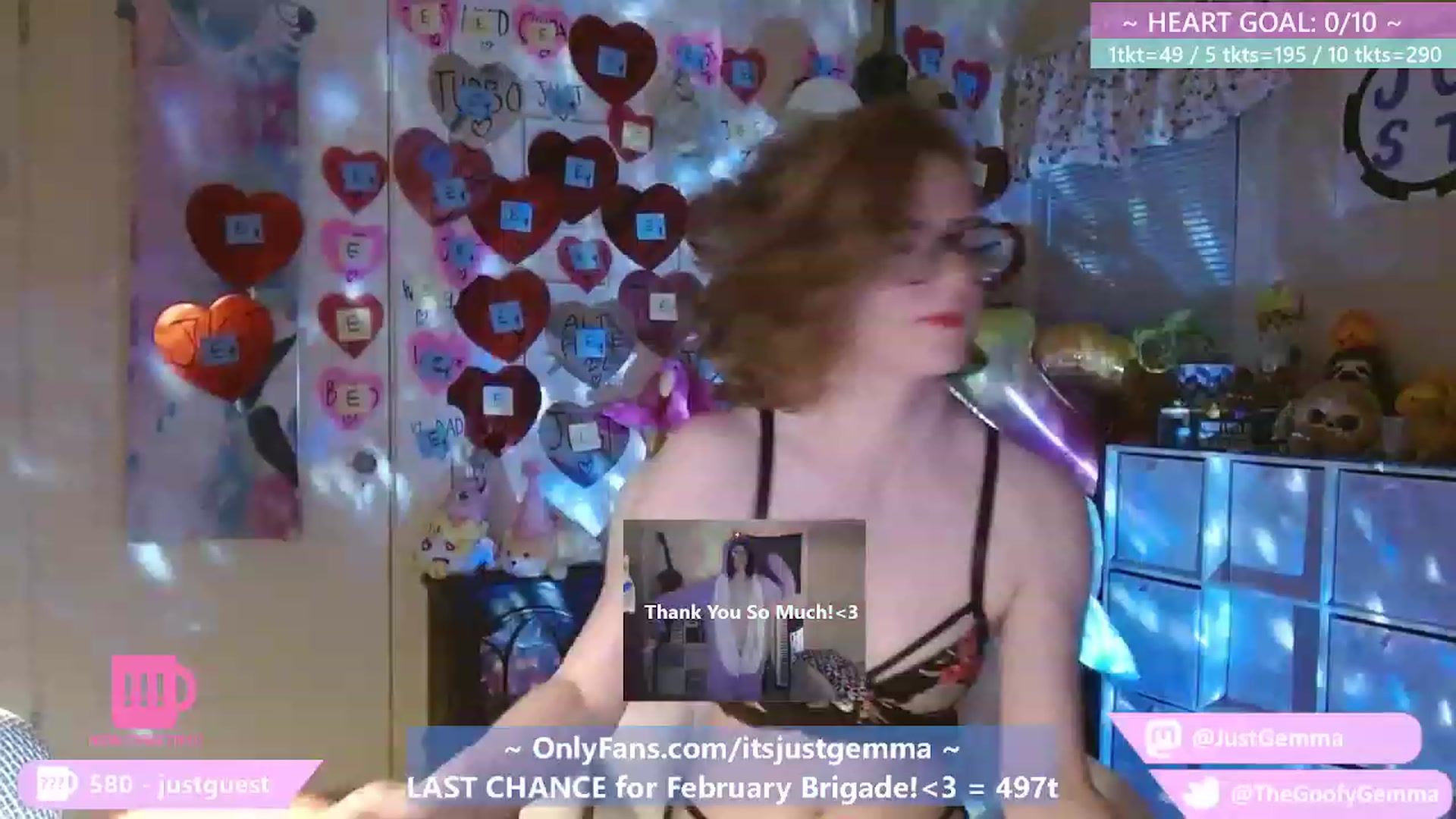 Gallery image thumbnail from JustGemma's myfreecams stream on, 02/28/2023, 03:01 image 4 of 20