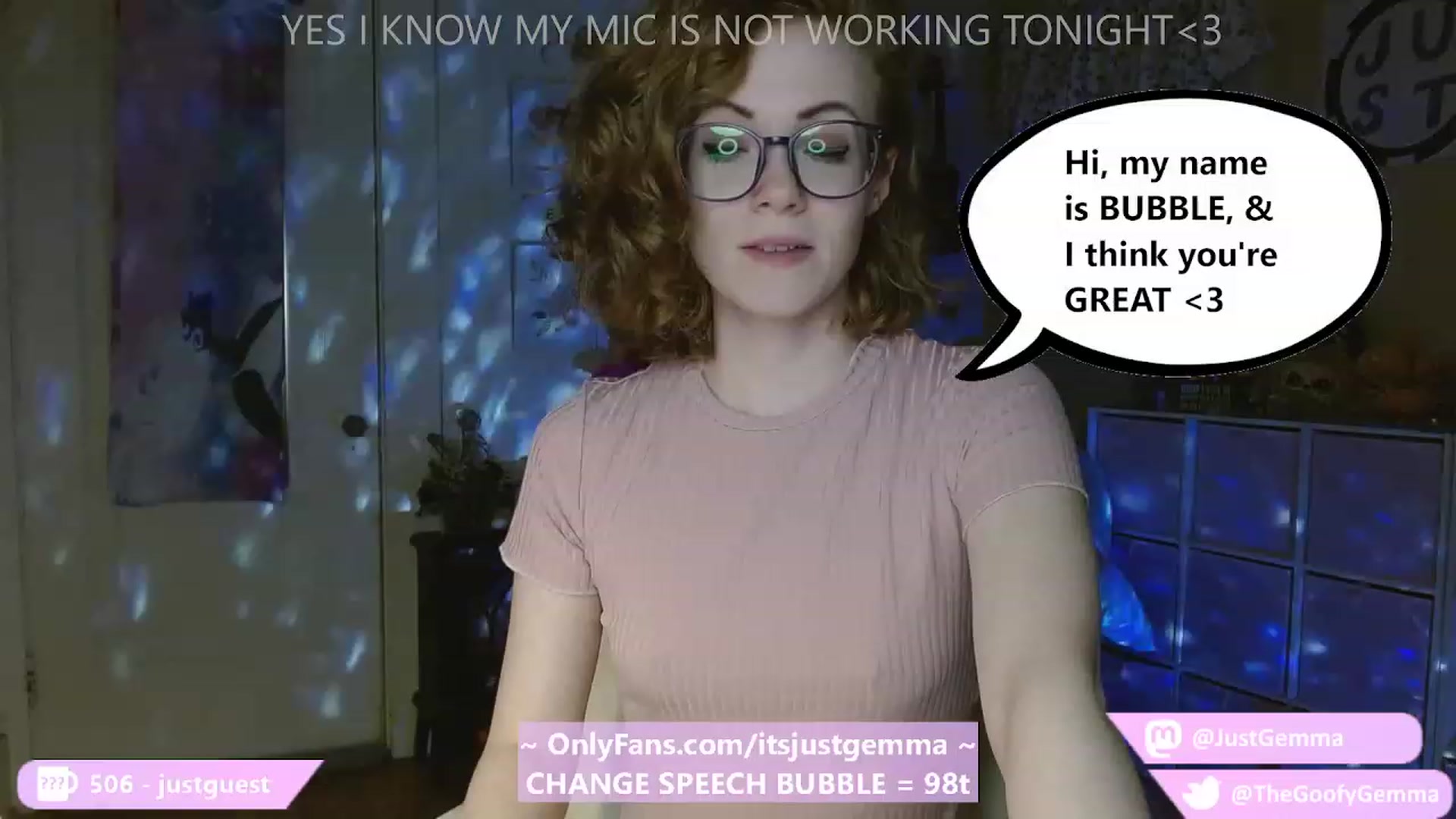 Gallery image thumbnail from JustGemma's myfreecams stream on, 04/01/2023, 02:03 image 1 of 20