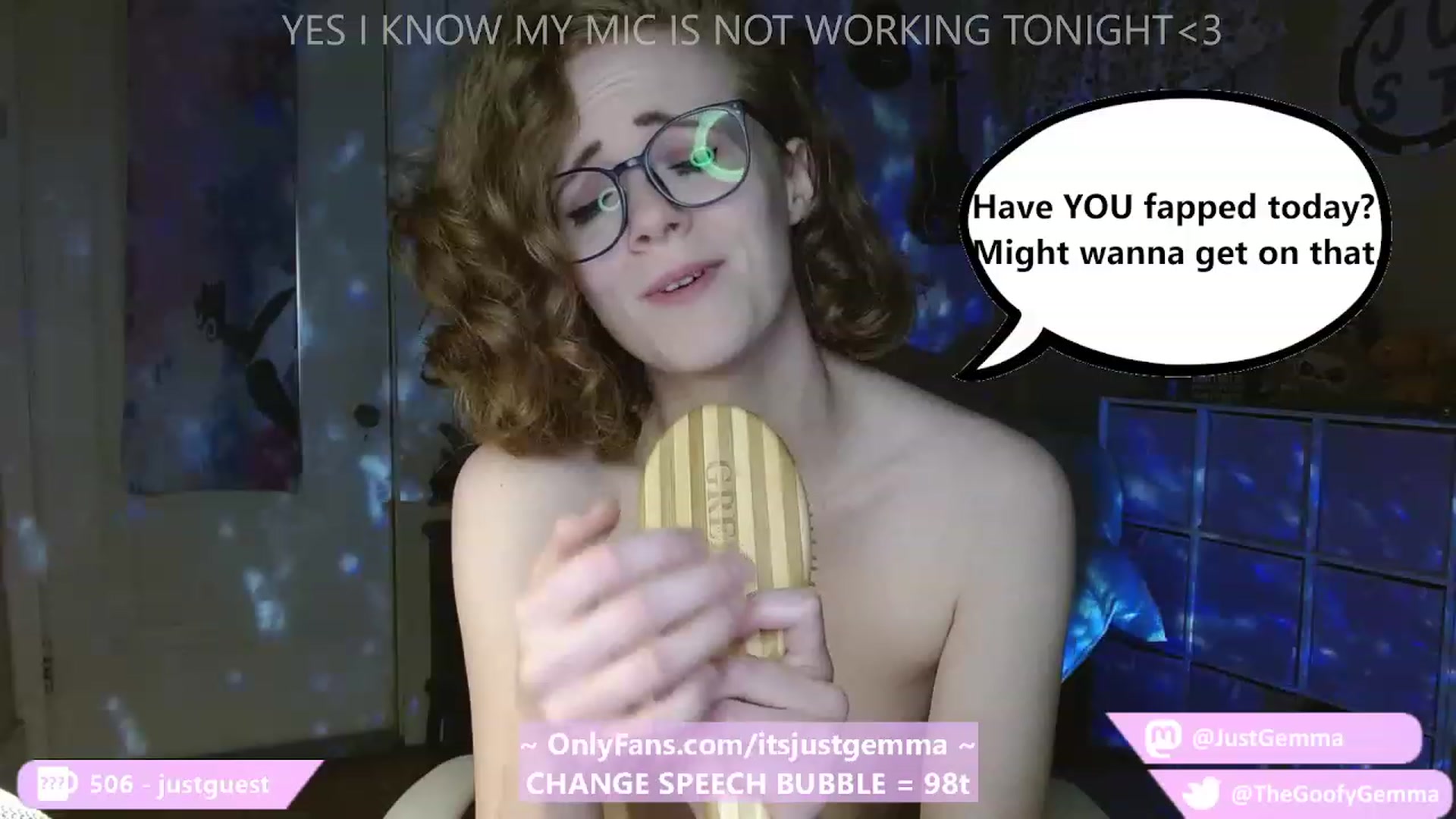 Gallery image thumbnail from JustGemma's myfreecams stream on, 04/01/2023, 02:03 image 12 of 20
