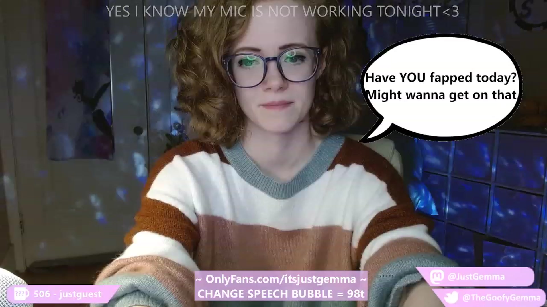 Gallery image thumbnail from JustGemma's myfreecams stream on, 04/01/2023, 02:03 image 14 of 20