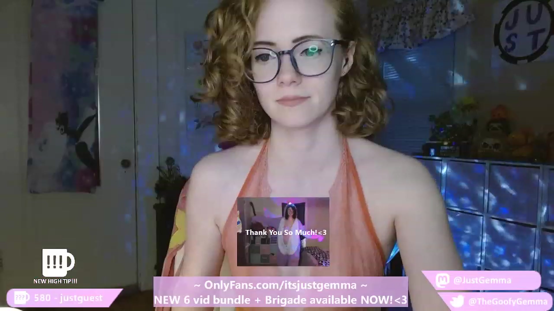 Gallery image thumbnail from JustGemma's myfreecams stream on, 05/02/2023, 01:13 image 10 of 20