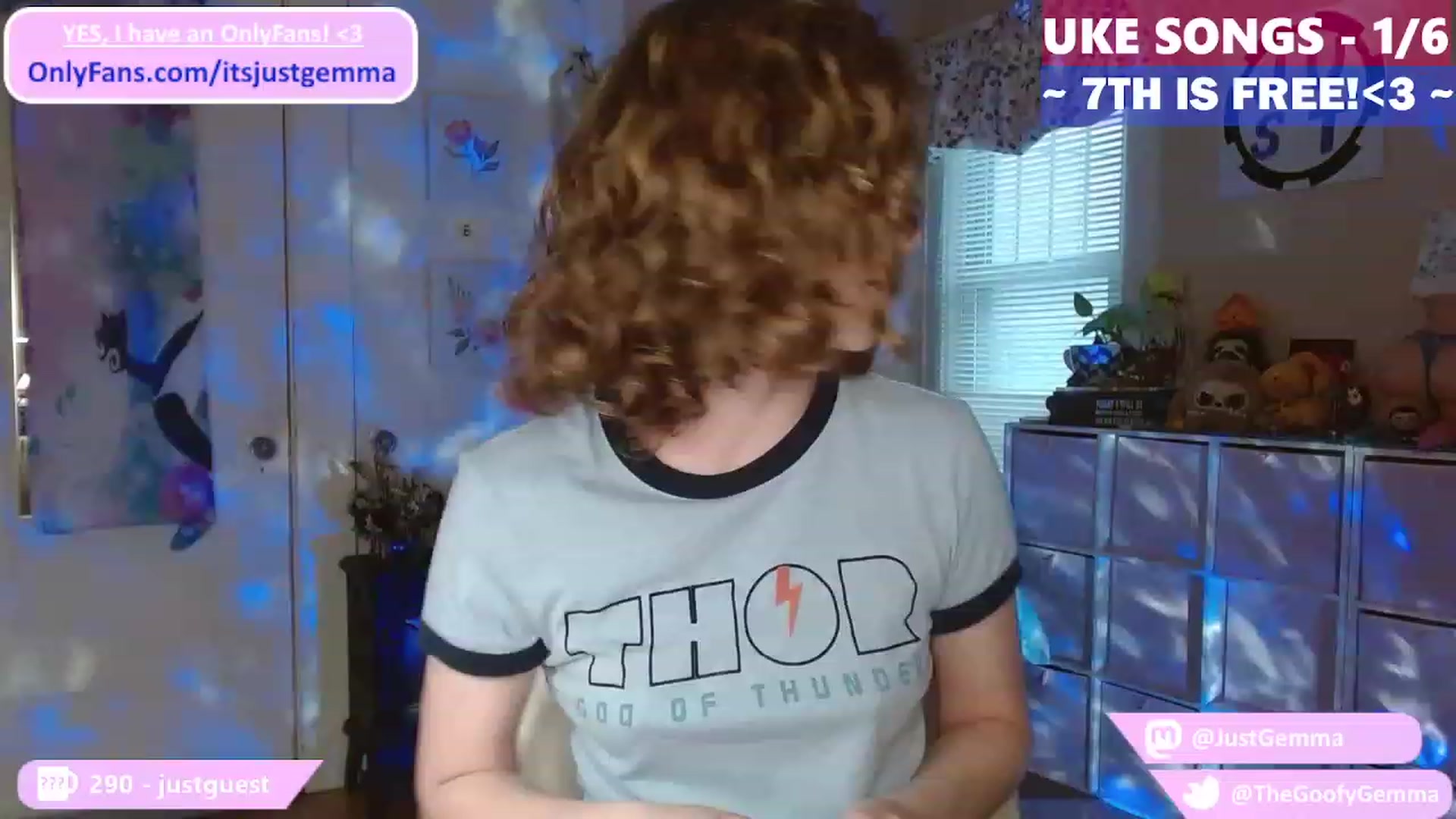 Gallery image thumbnail from JustGemma's myfreecams stream on, 07/01/2023, 01:57 image 2 of 20