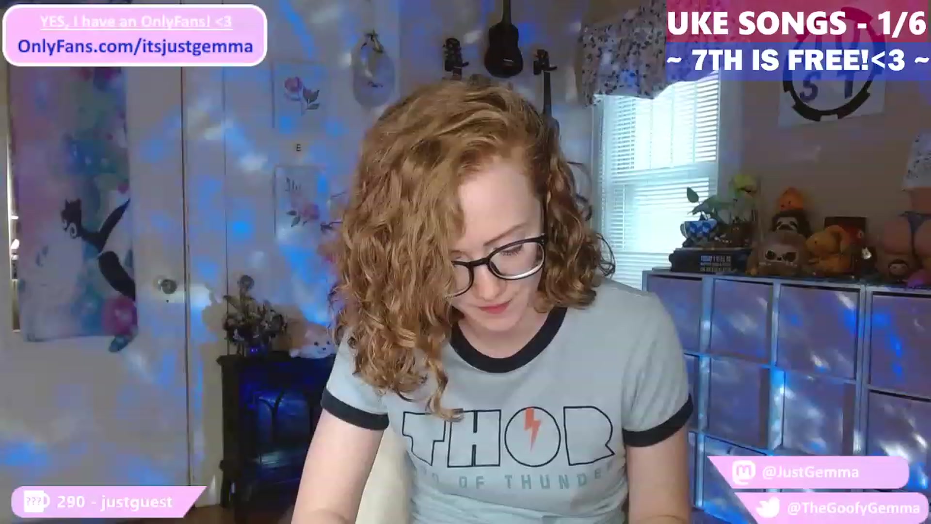 Gallery image thumbnail from JustGemma's myfreecams stream on, 07/01/2023, 01:57 image 1 of 20