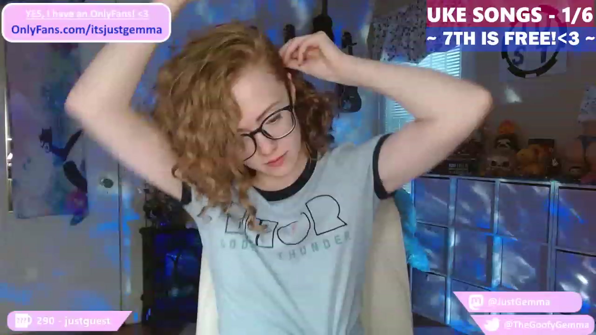 Gallery image thumbnail from JustGemma's myfreecams stream on, 07/01/2023, 01:57 image 7 of 20