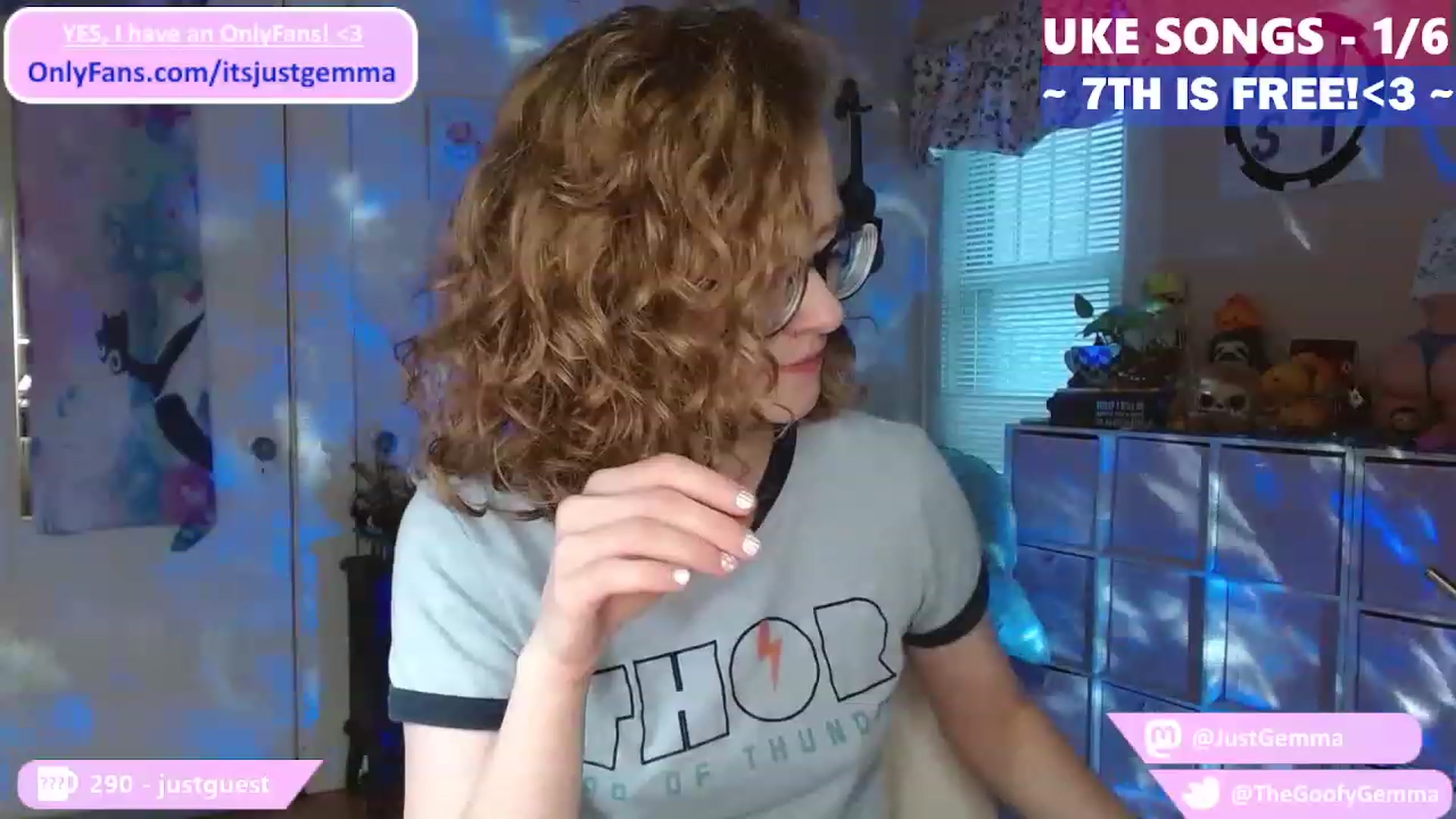 Gallery image thumbnail from JustGemma's myfreecams stream on, 07/01/2023, 01:57 image 8 of 20