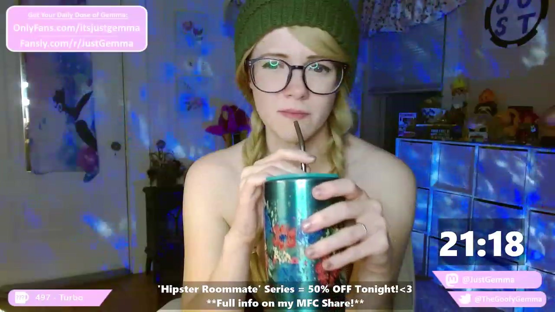 Gallery image thumbnail from JustGemma's myfreecams stream on, 10/03/2023, 01:33 image 16 of 20