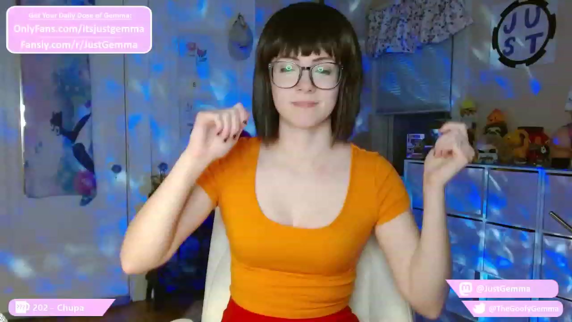 Gallery image thumbnail from JustGemma's myfreecams stream on, 10/07/2023, 24:46 image 11 of 20