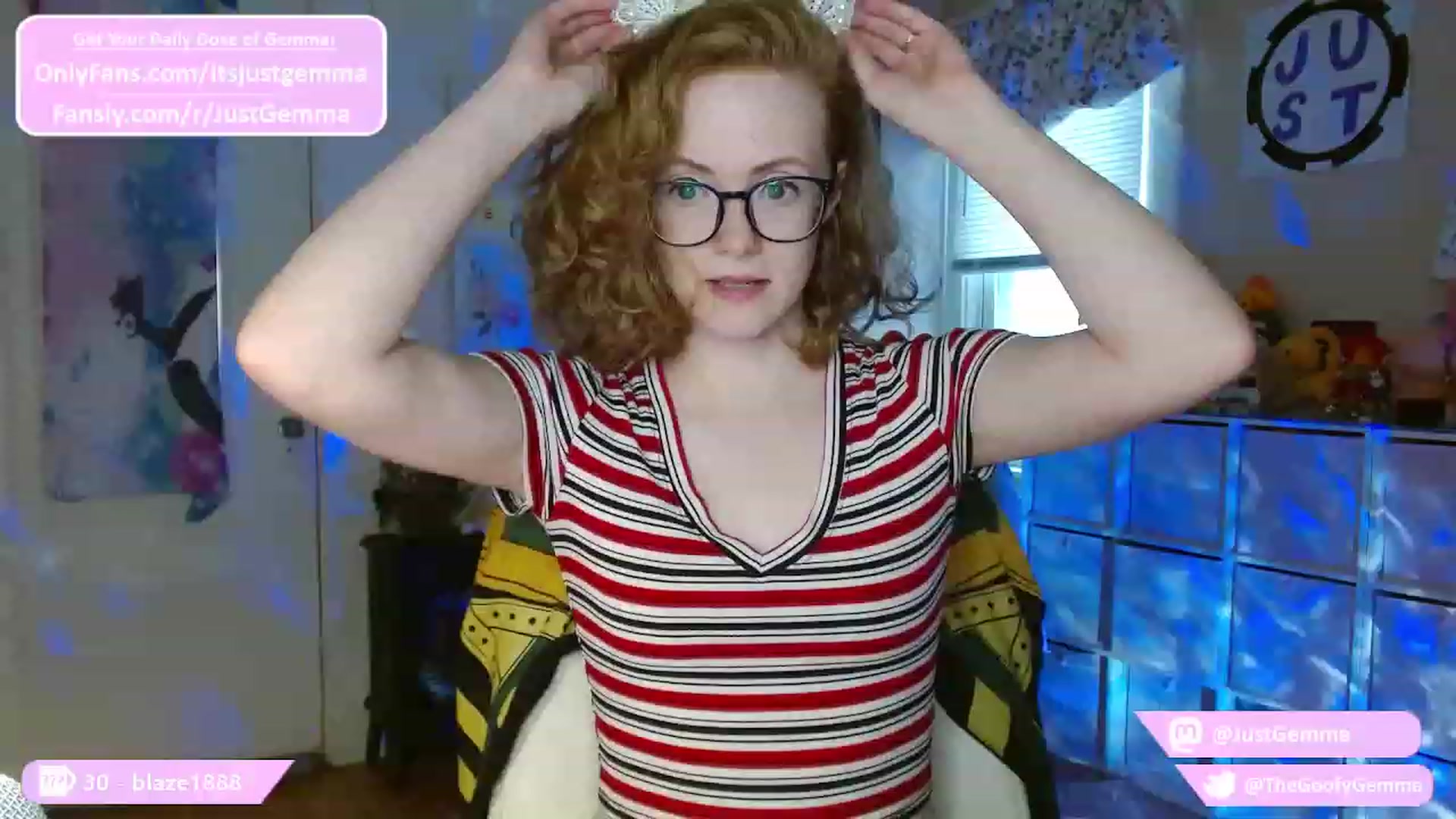 Gallery image thumbnail from JustGemma's myfreecams stream on, 10/10/2023, 16:46 image 18 of 20