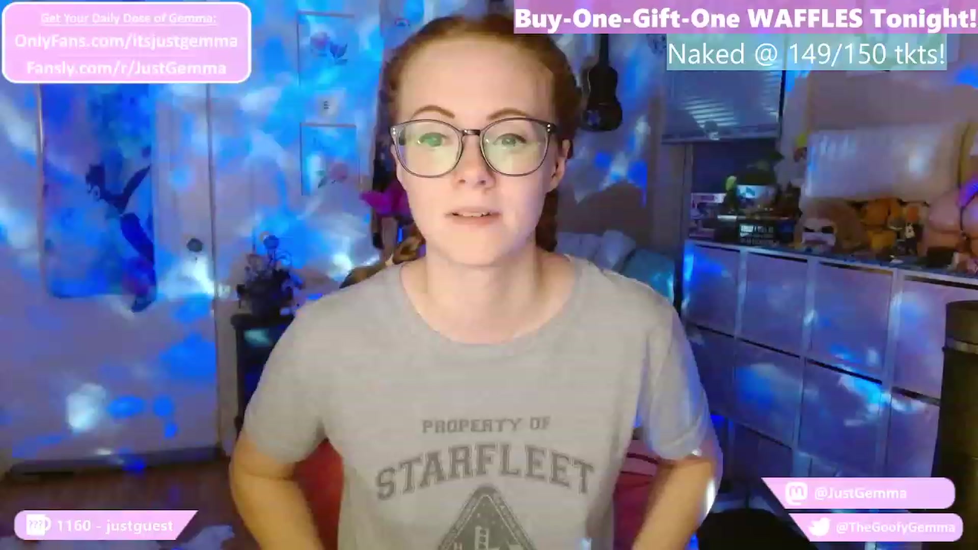 Gallery image thumbnail from JustGemma's myfreecams stream on, 11/14/2023, 03:03 image 5 of 20