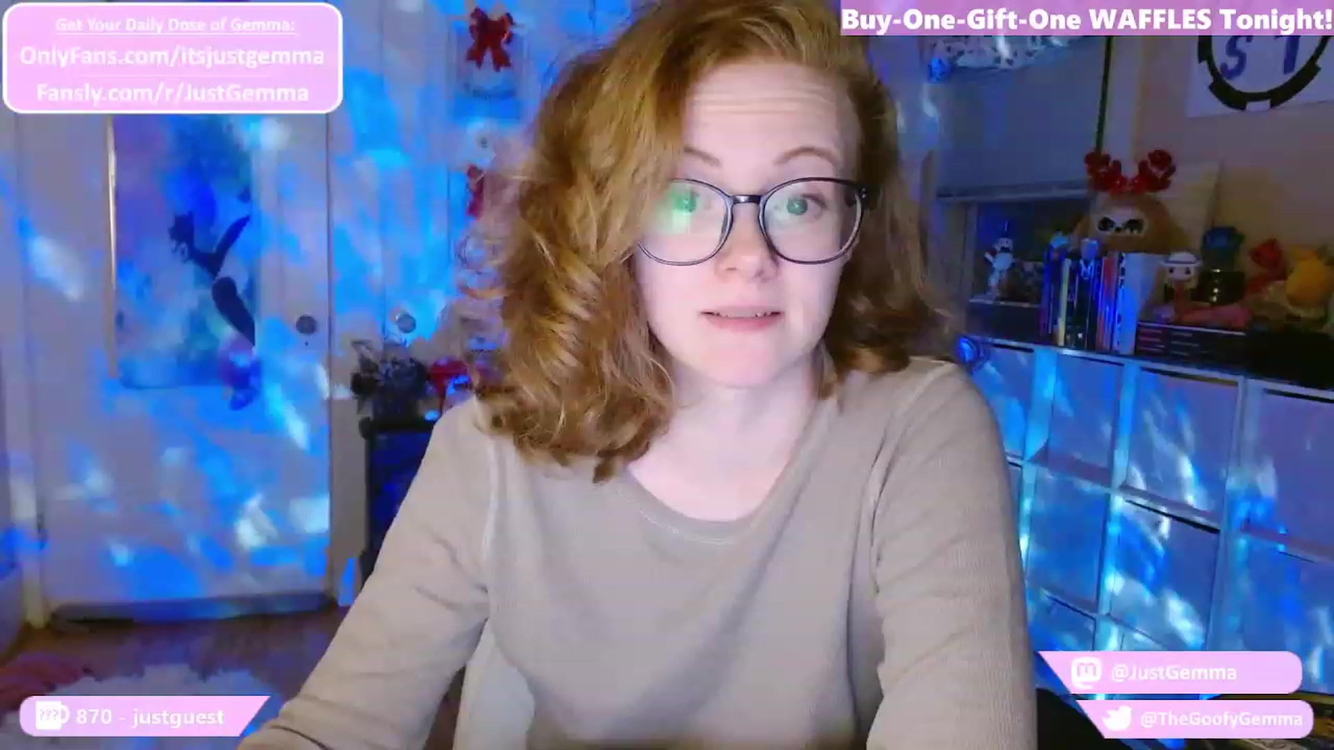 Gallery image thumbnail from JustGemma's myfreecams stream on, 11/28/2023, 03:02 image 20 of 20