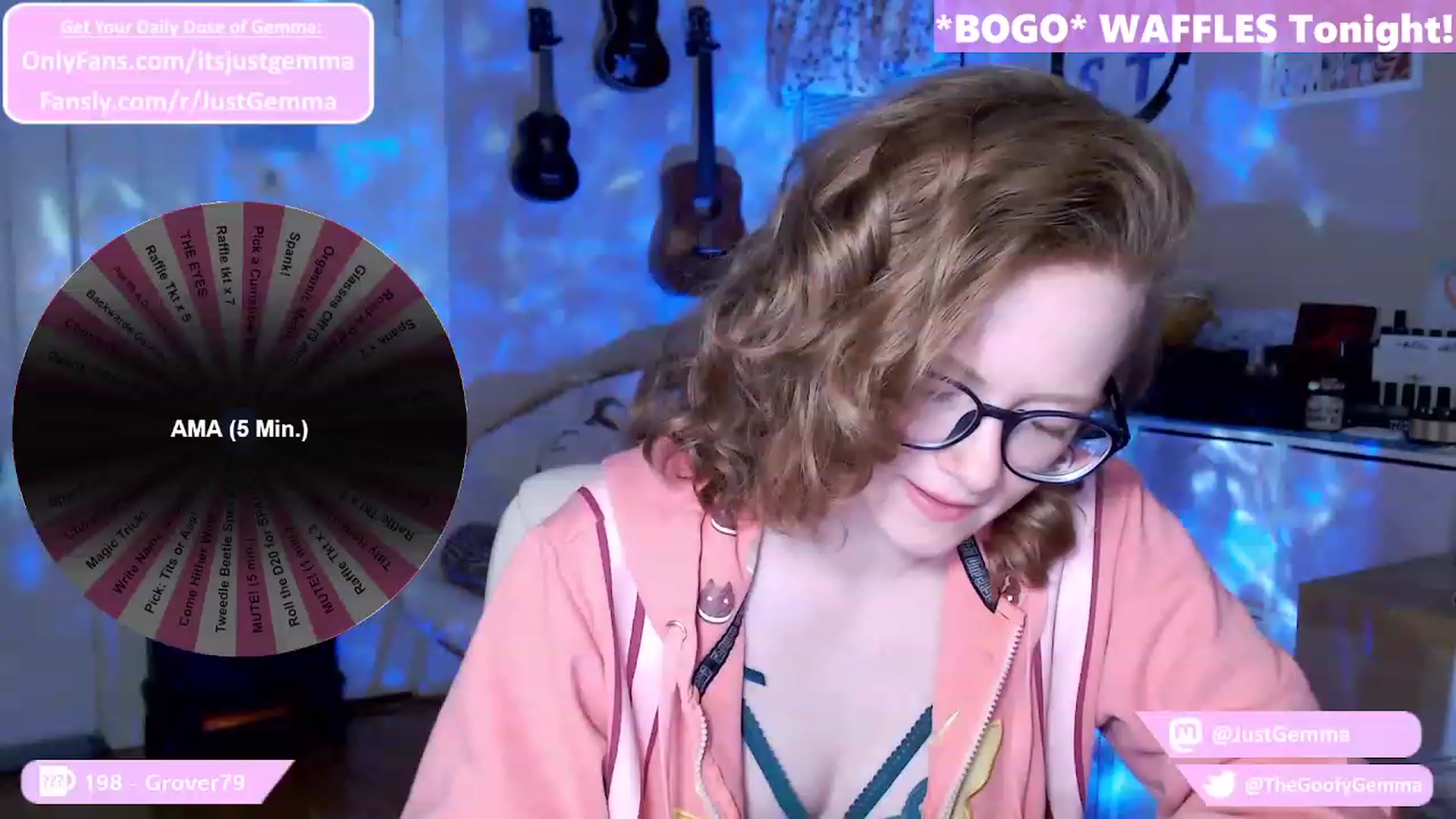 Gallery image thumbnail from JustGemma's myfreecams stream on, 01/09/2024, 03:02 image 1 of 20