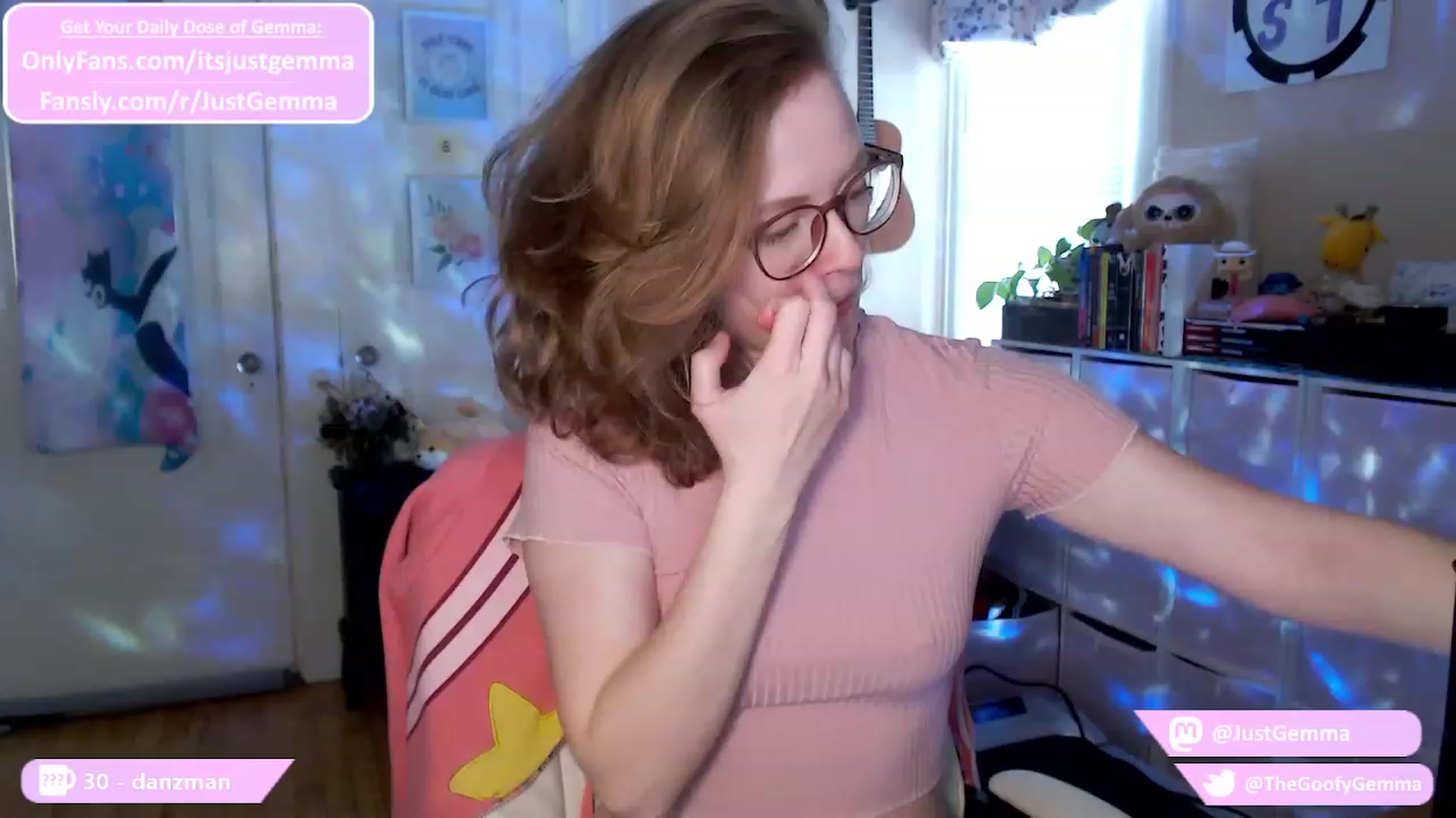 Gallery image thumbnail from JustGemma's myfreecams stream on, 01/23/2024, 18:05 image 8 of 20