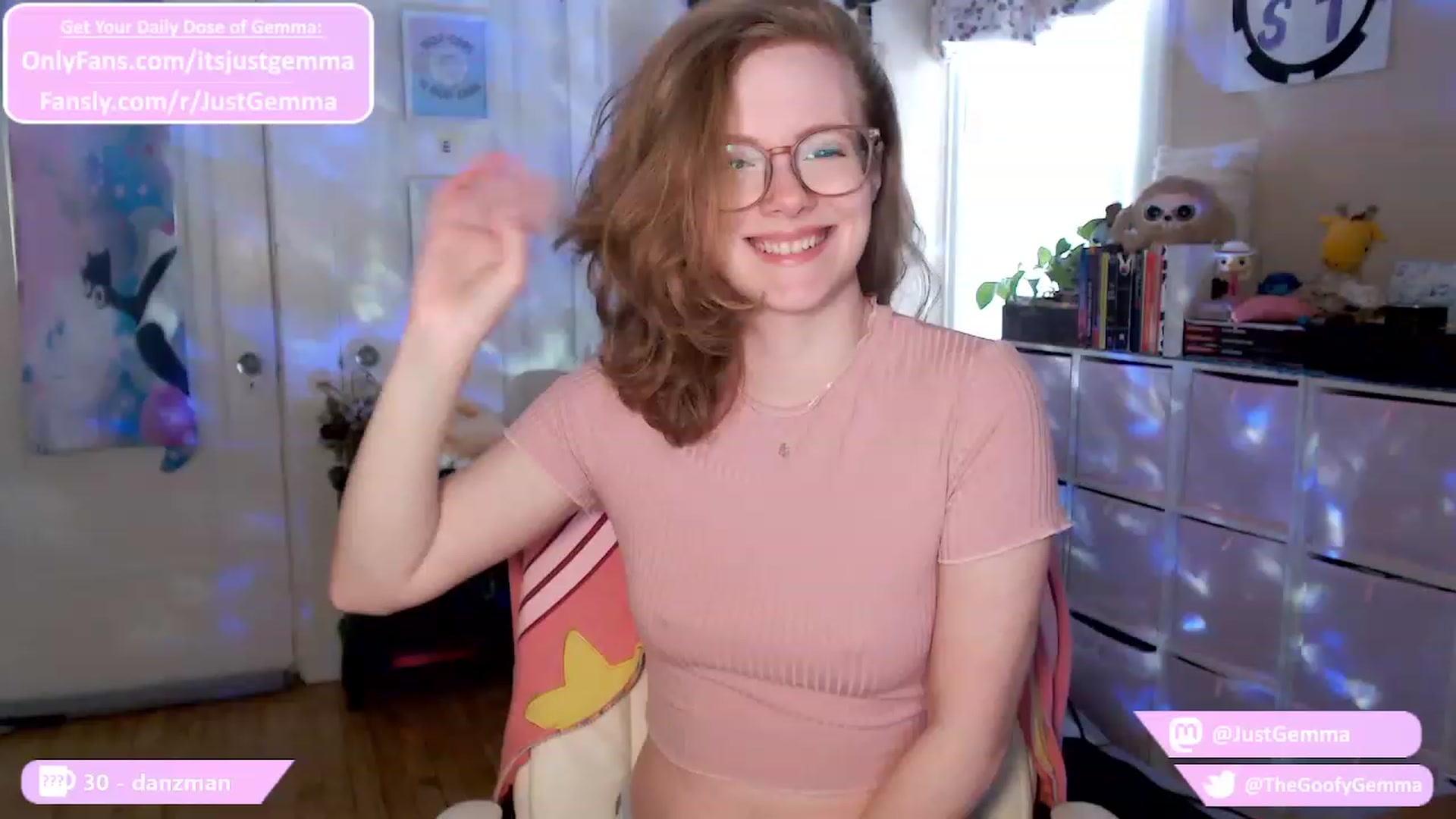 Gallery image thumbnail from JustGemma's myfreecams stream on, 01/23/2024, 18:05 image 7 of 20