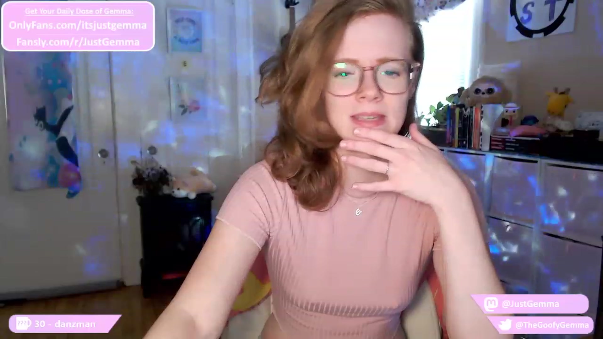 Gallery image thumbnail from JustGemma's myfreecams stream on, 01/23/2024, 18:05 image 16 of 20