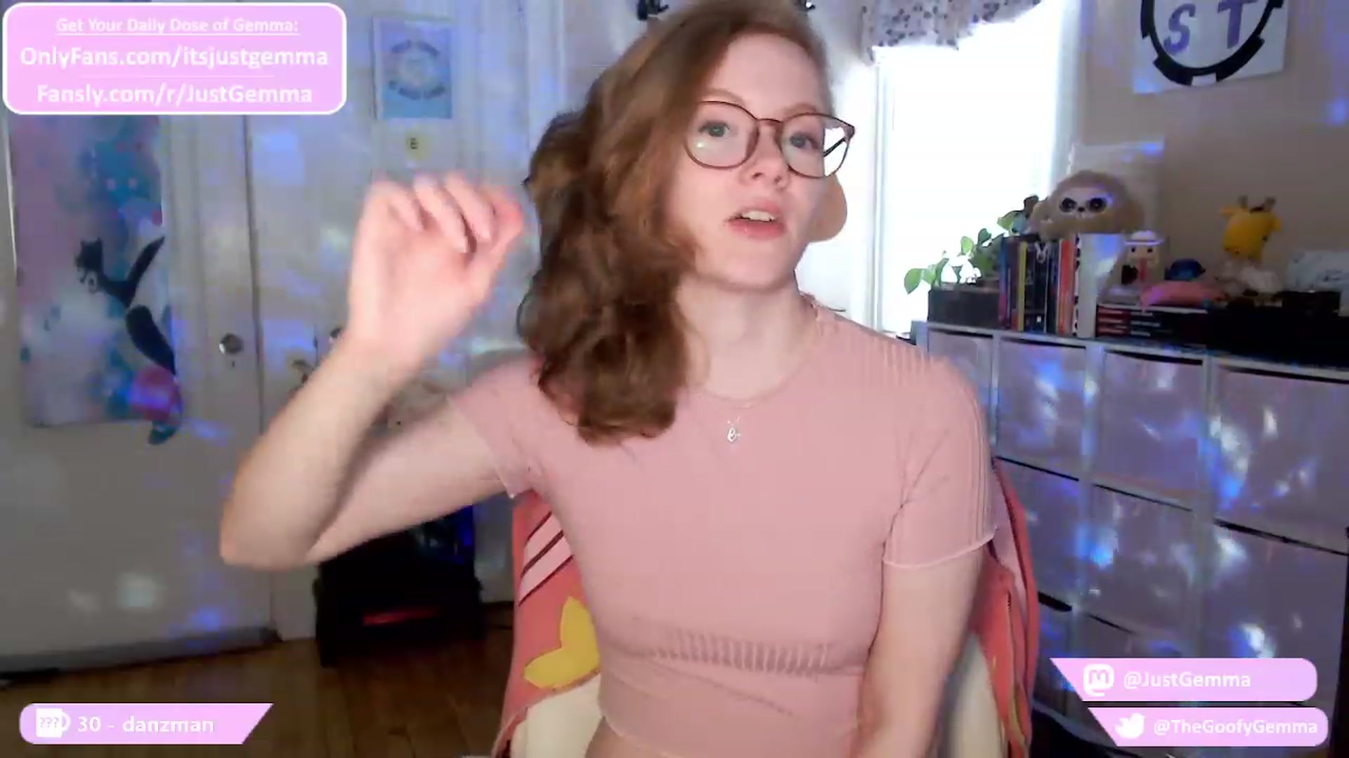 Gallery image thumbnail from JustGemma's myfreecams stream on, 01/23/2024, 18:05 image 15 of 20