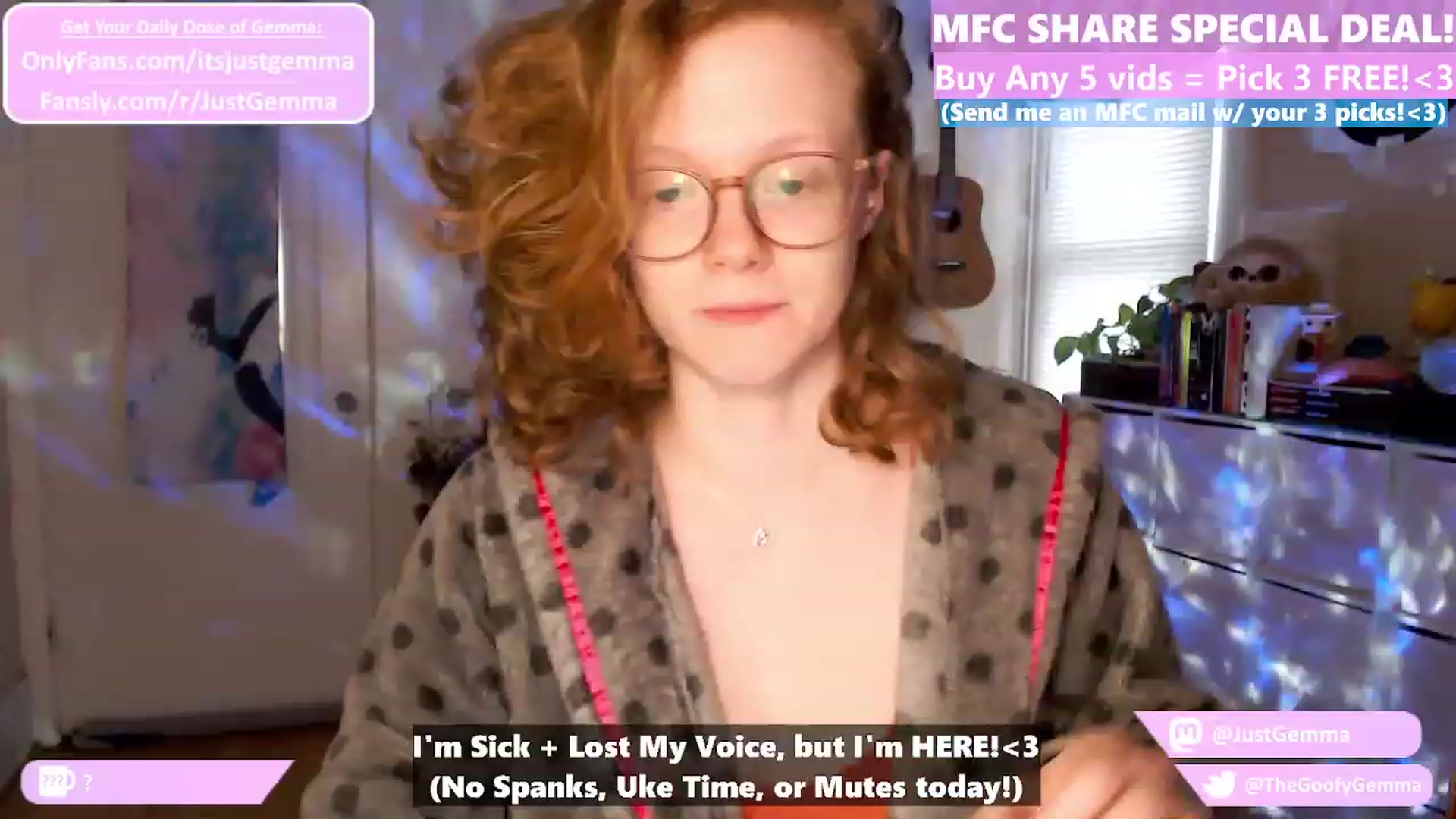 Gallery image thumbnail from JustGemma's myfreecams stream on, 01/30/2024, 17:03 image 5 of 20