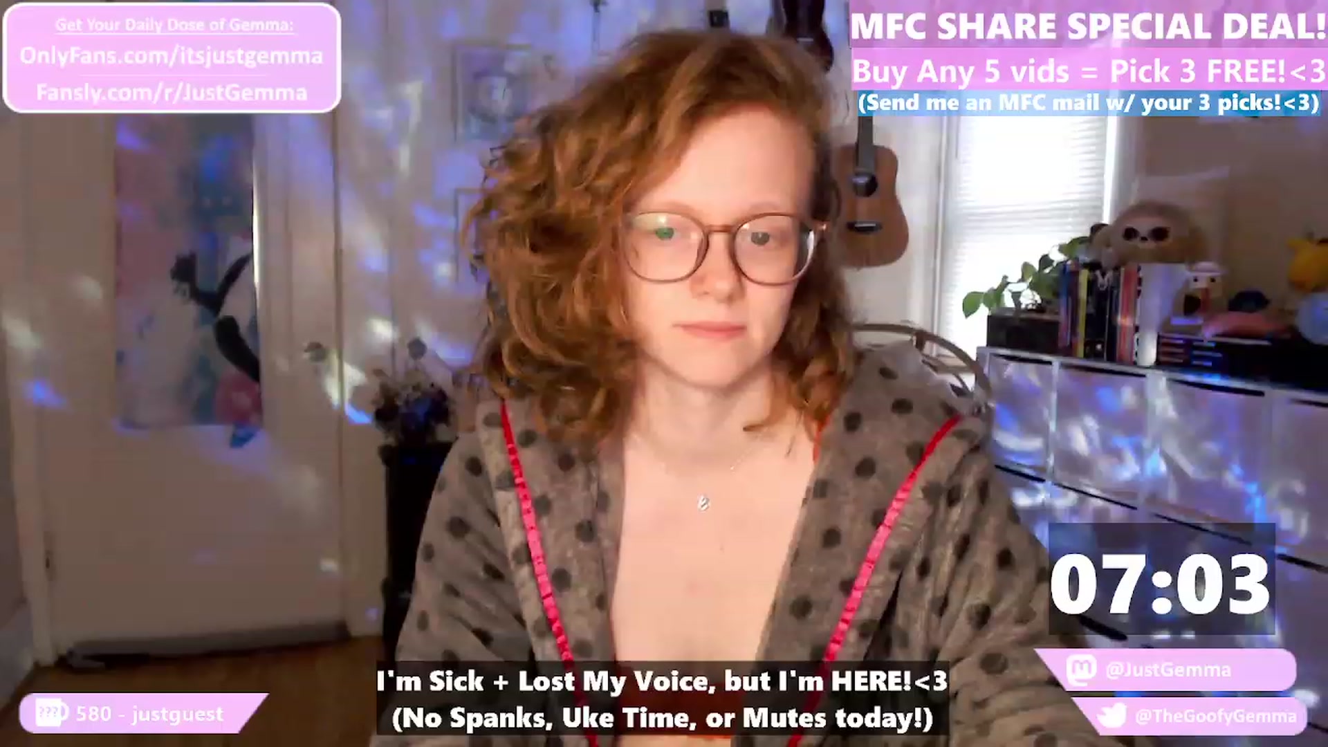 Gallery image thumbnail from JustGemma's myfreecams stream on, 01/30/2024, 17:03 image 18 of 20