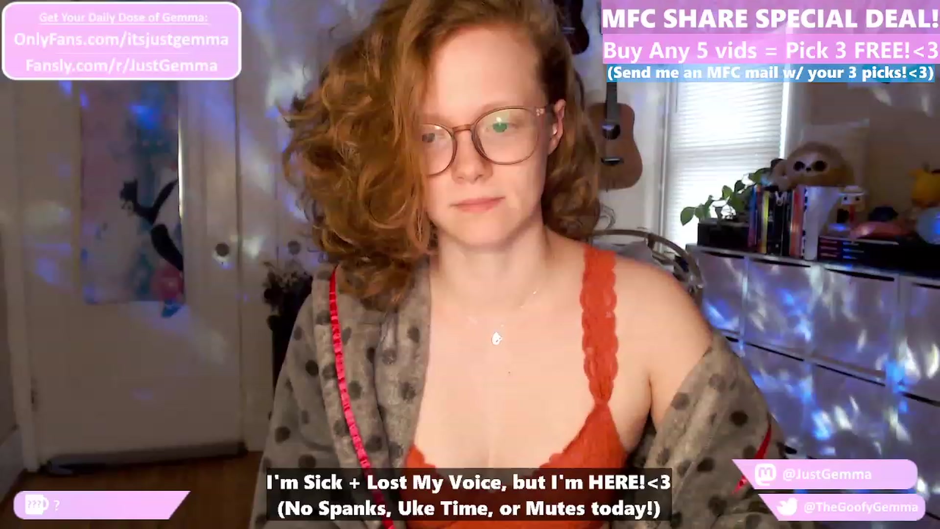 Gallery image thumbnail from JustGemma's myfreecams stream on, 01/30/2024, 17:03 image 12 of 20