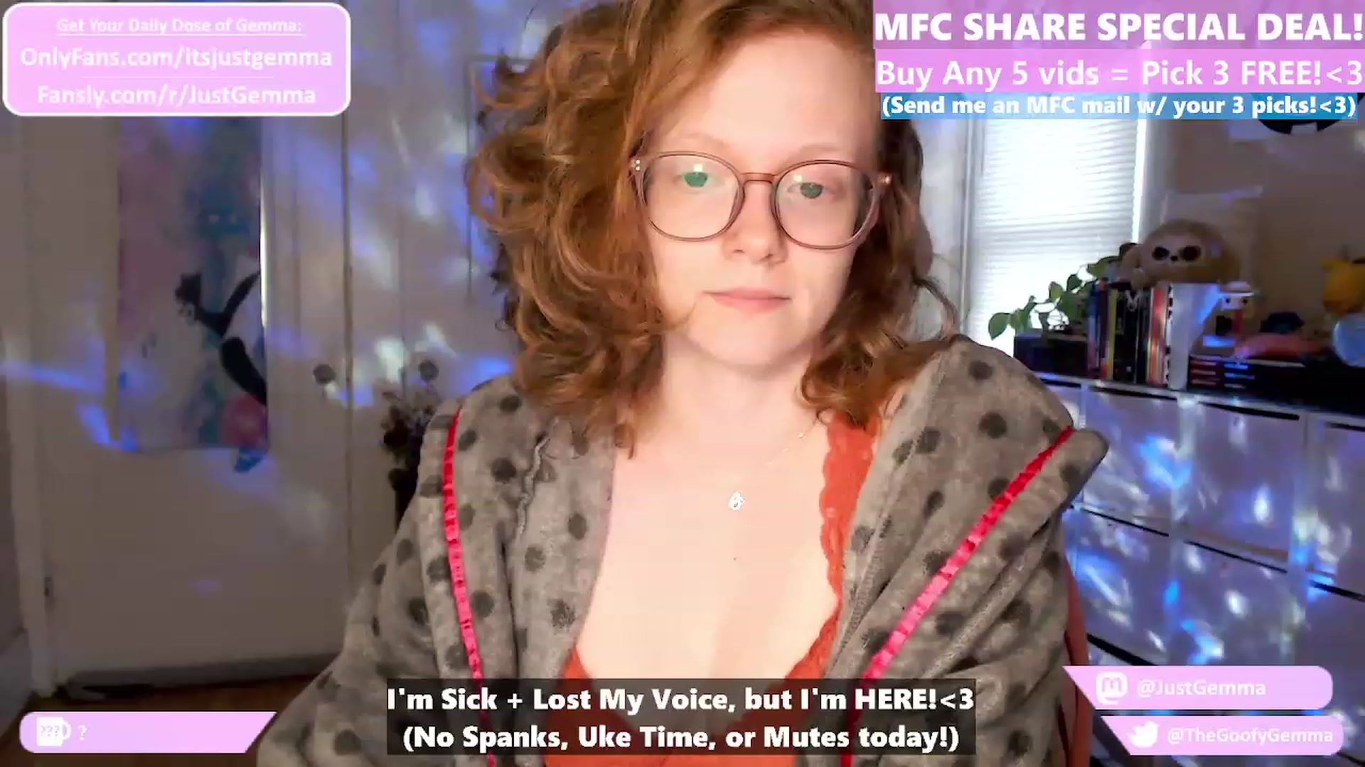 Gallery image thumbnail from JustGemma's myfreecams stream on, 01/30/2024, 17:03 image 9 of 20
