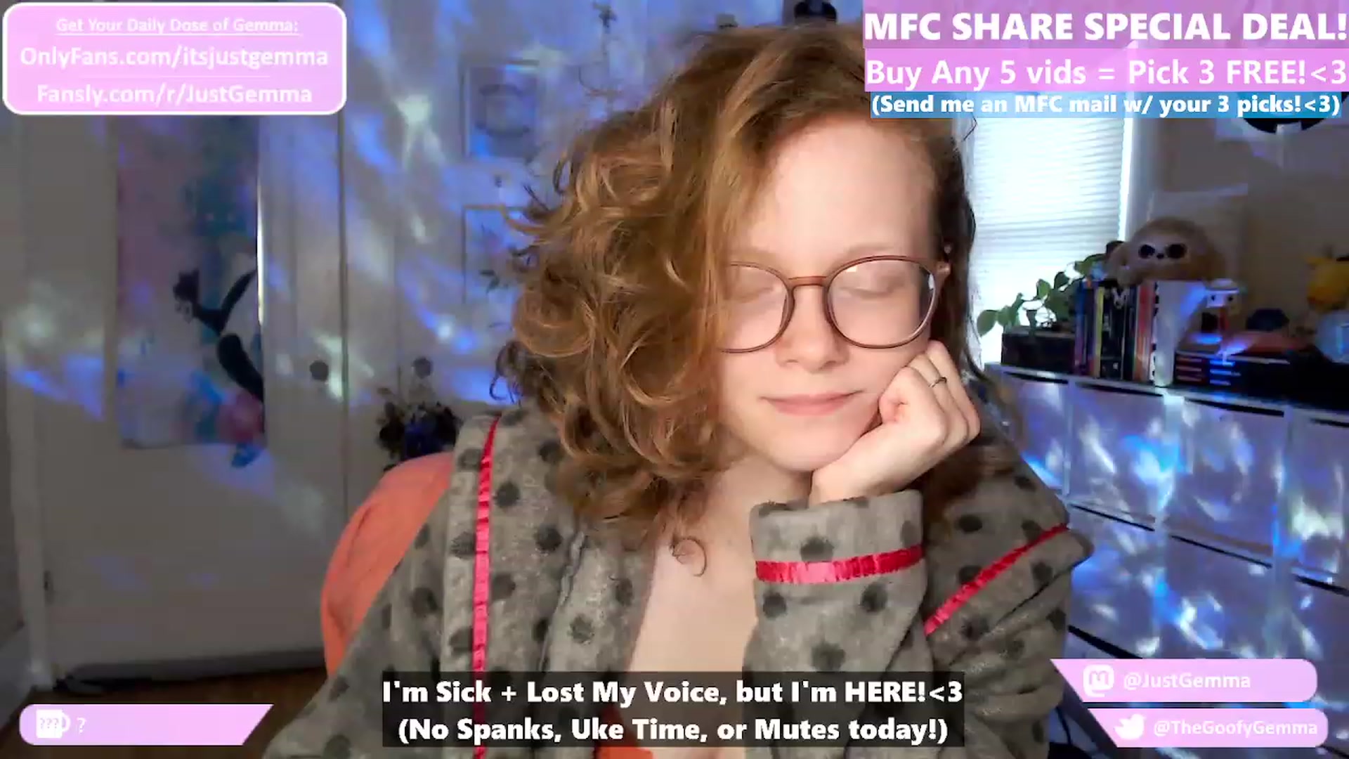 Gallery image thumbnail from JustGemma's myfreecams stream on, 01/30/2024, 17:03 image 8 of 20