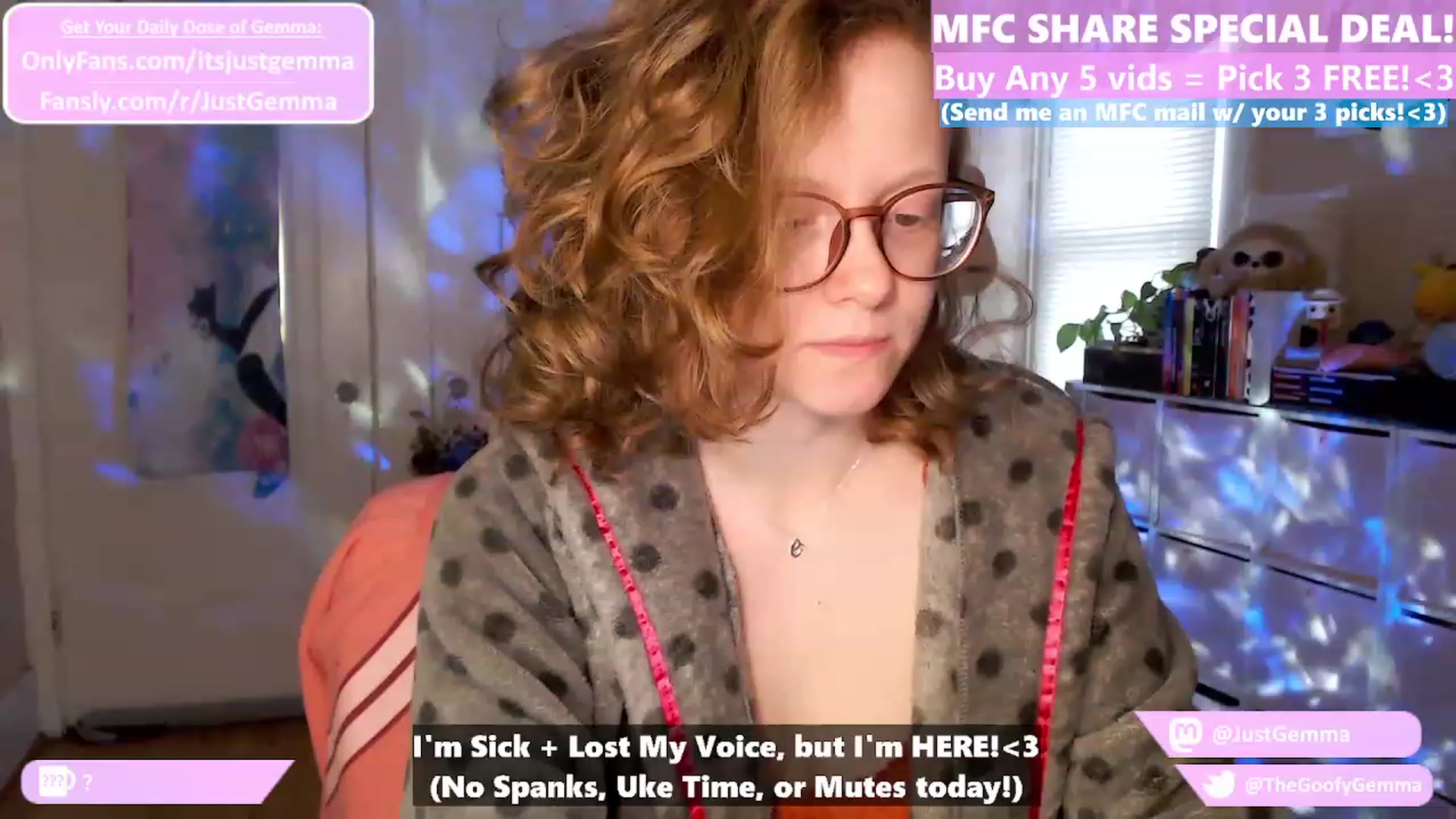 Gallery image thumbnail from JustGemma's myfreecams stream on, 01/30/2024, 17:03 image 2 of 20