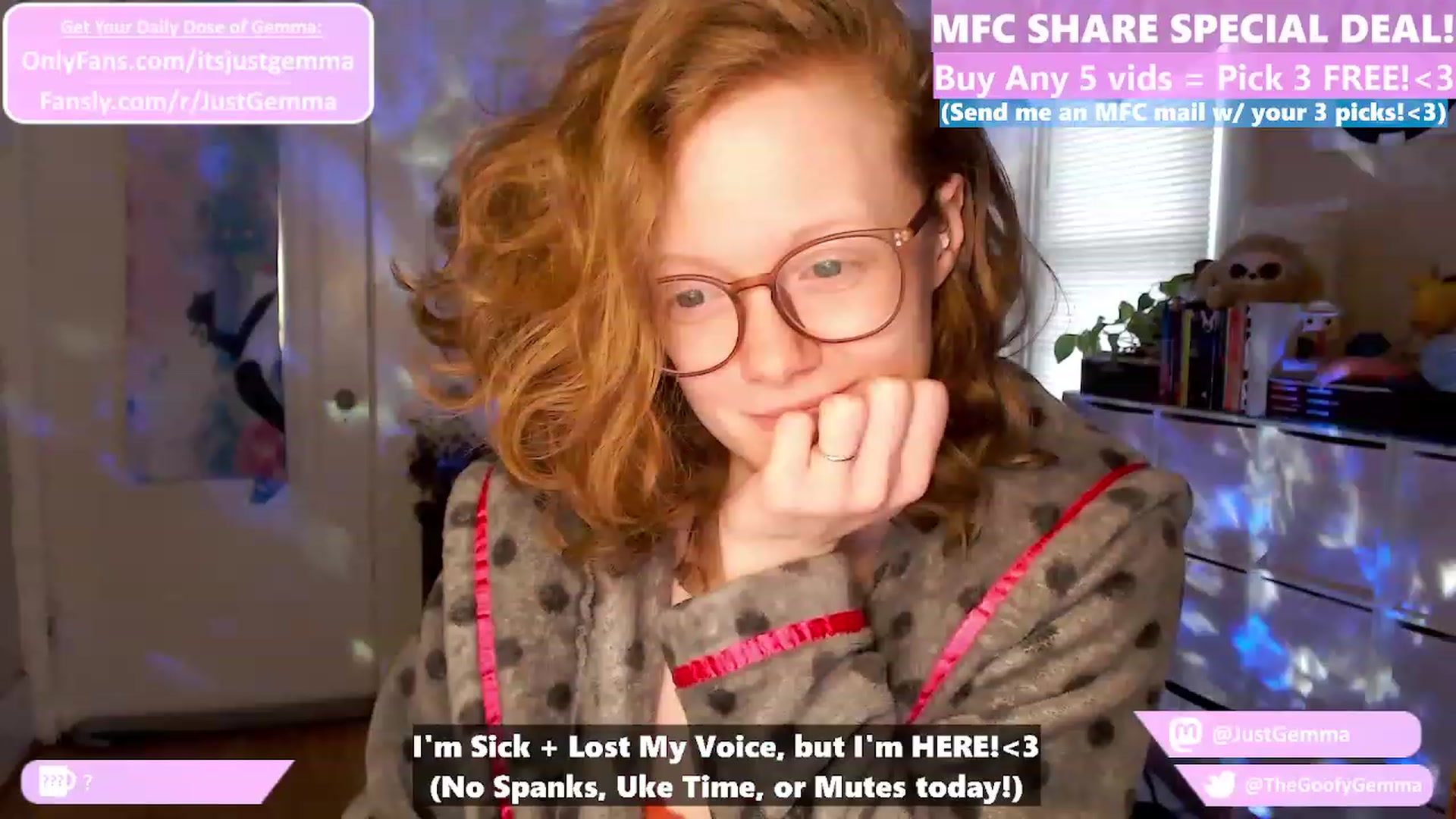 Gallery image thumbnail from JustGemma's myfreecams stream on, 01/30/2024, 17:03 image 6 of 20