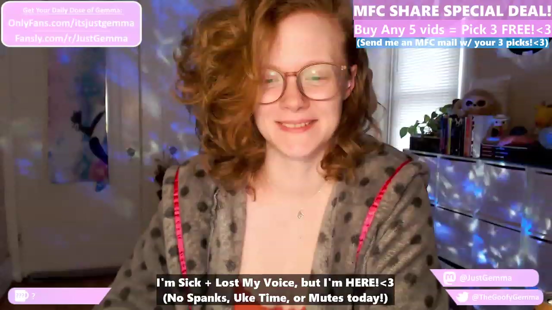 Gallery image thumbnail from JustGemma's myfreecams stream on, 01/30/2024, 17:03 image 7 of 20