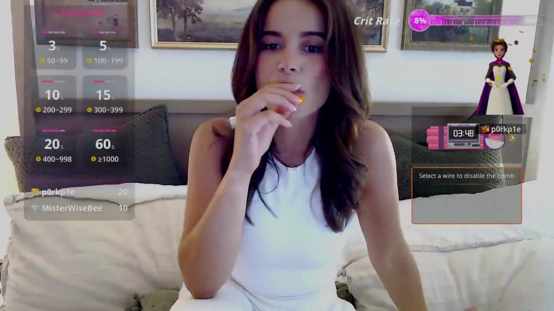 Gallery image thumbnail from JustJoslyn's myfreecams stream on, 07/08/2026, 21:41 image 10 of 20