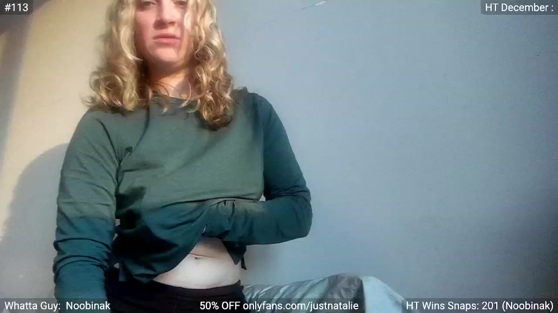 Gallery image thumbnail from JustNatalie's myfreecams stream on, 01/01/2023, 23:47 image 4 of 20