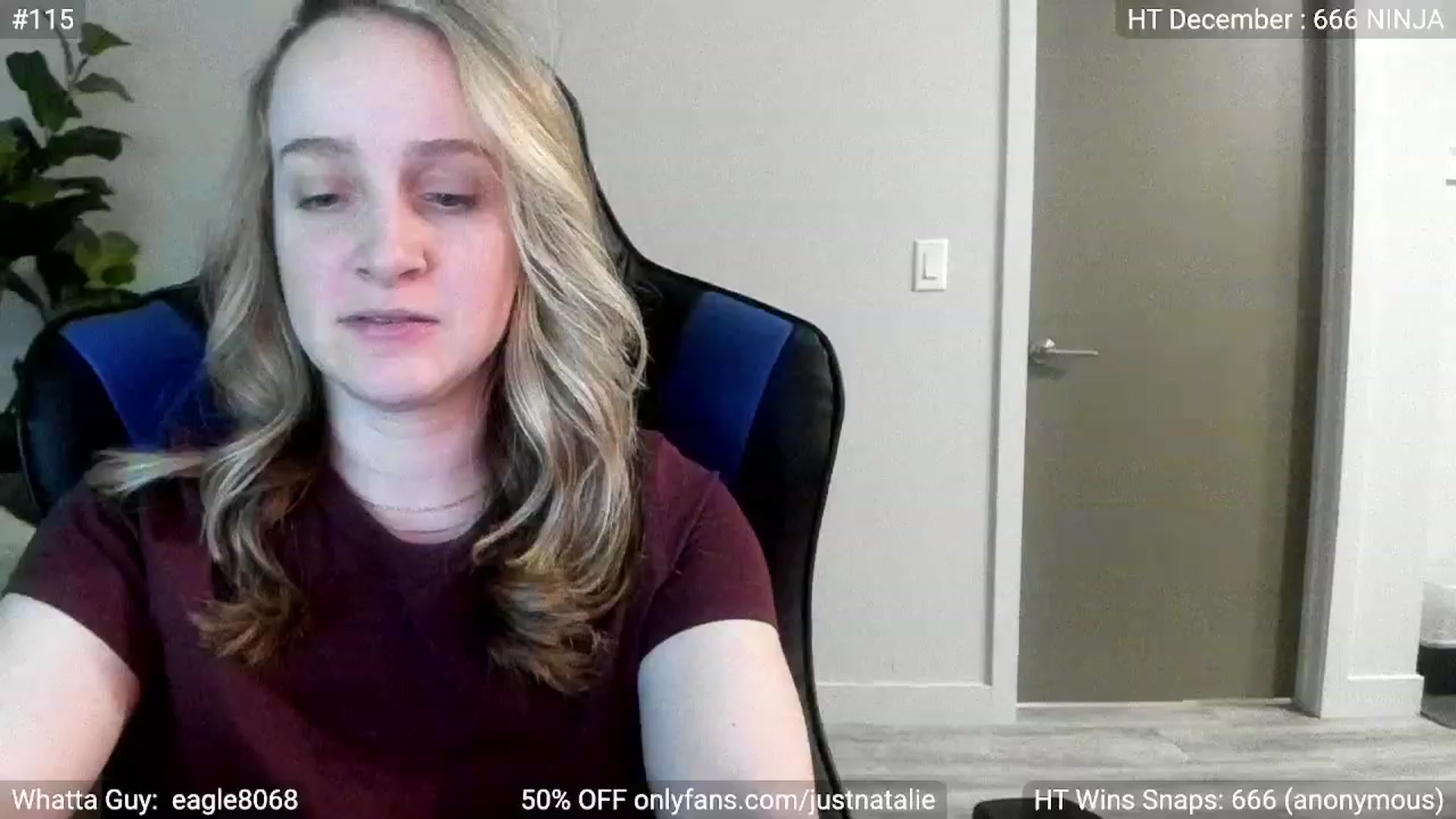 Gallery image thumbnail from JustNatalie's myfreecams stream on, 01/04/2023, 03:16 image 17 of 20