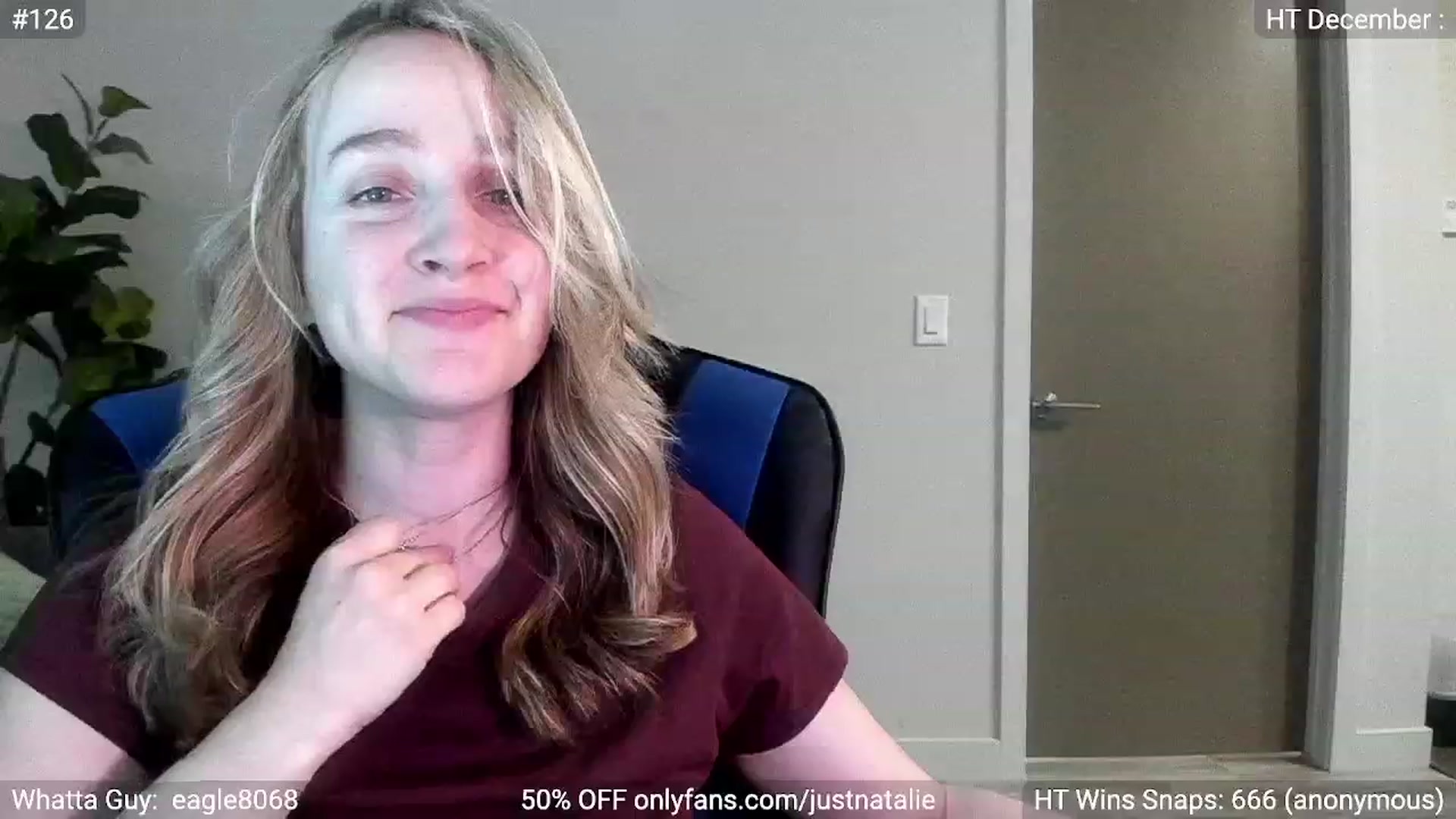 Gallery image thumbnail from JustNatalie's myfreecams stream on, 01/04/2023, 03:16 image 10 of 20