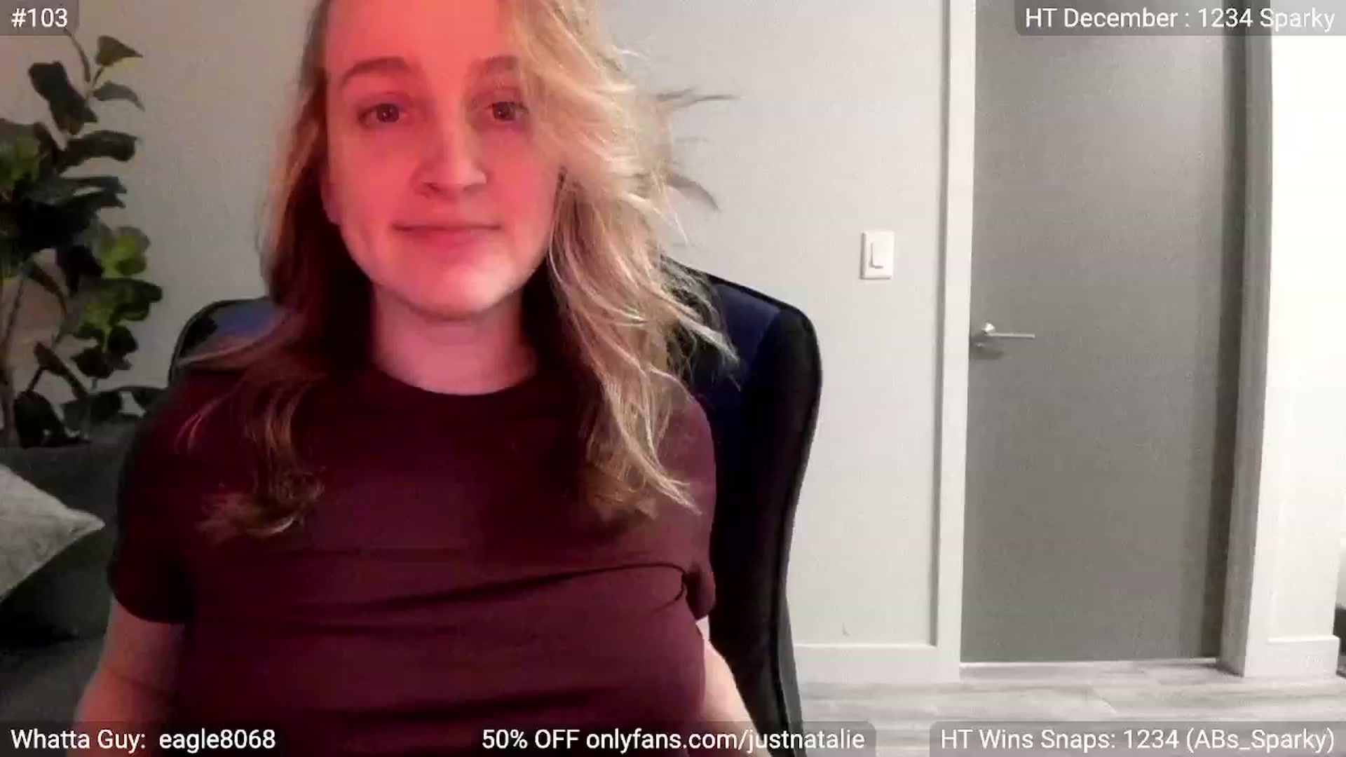 Gallery image thumbnail from JustNatalie's myfreecams stream on, 01/04/2023, 03:16 image 20 of 20