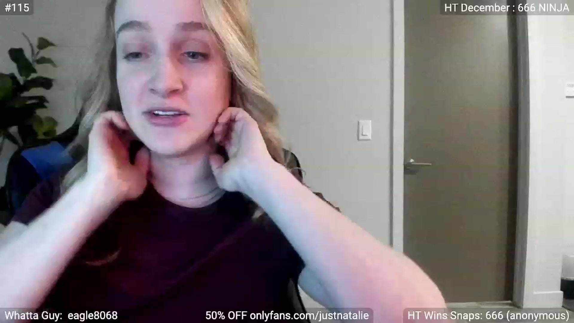 Gallery image thumbnail from JustNatalie's myfreecams stream on, 01/04/2023, 03:16 image 18 of 20