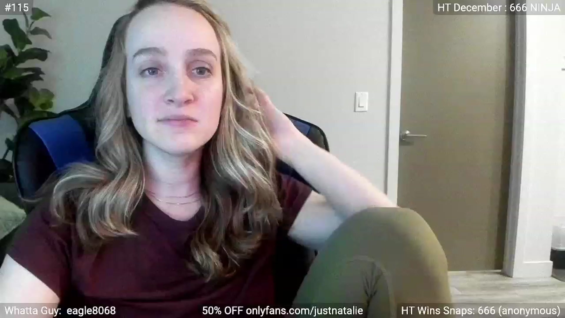 Gallery image thumbnail from JustNatalie's myfreecams stream on, 01/04/2023, 03:16 image 16 of 20