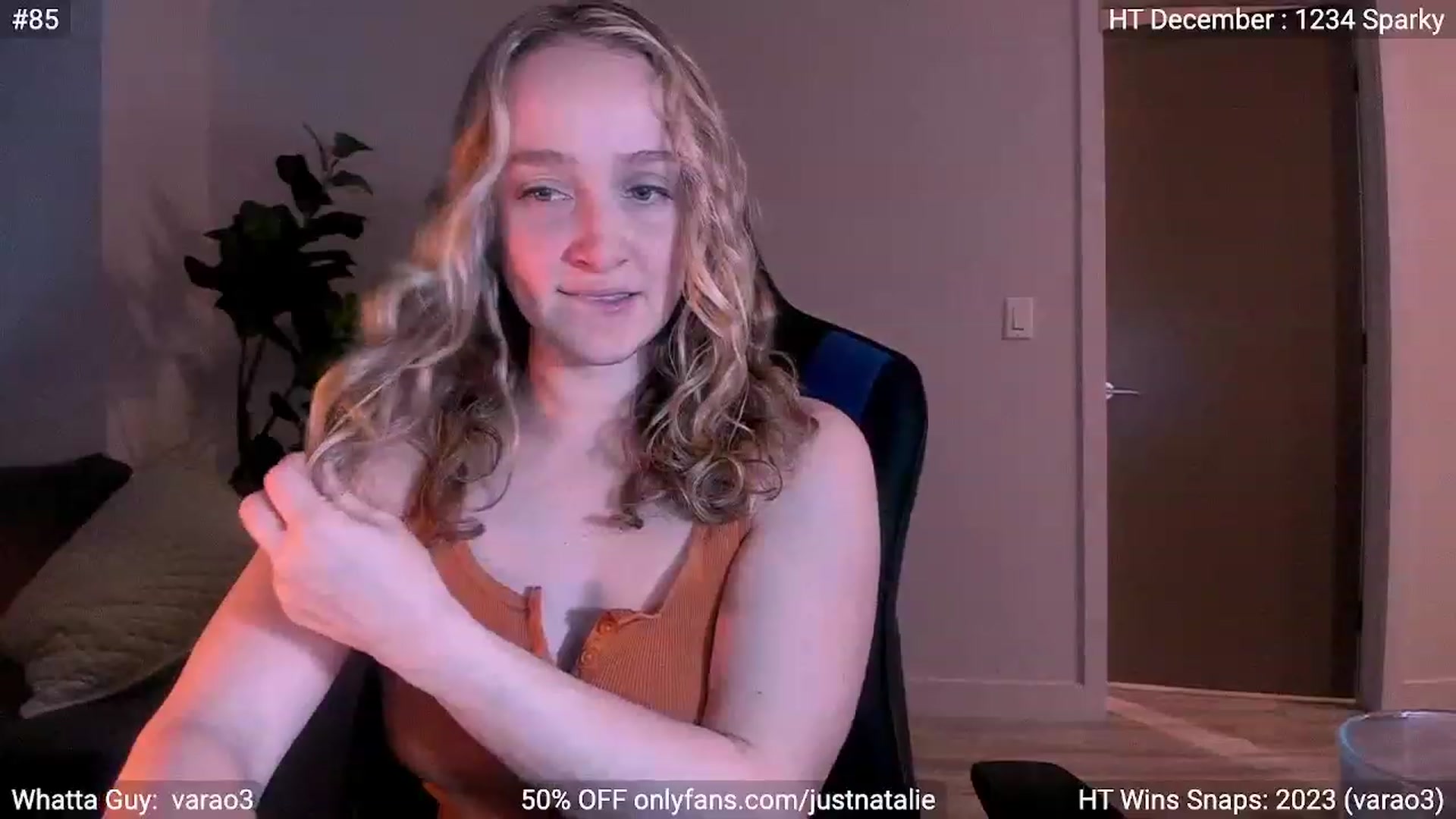 Gallery image thumbnail from JustNatalie's myfreecams stream on, 01/06/2023, 24:15 image 16 of 20